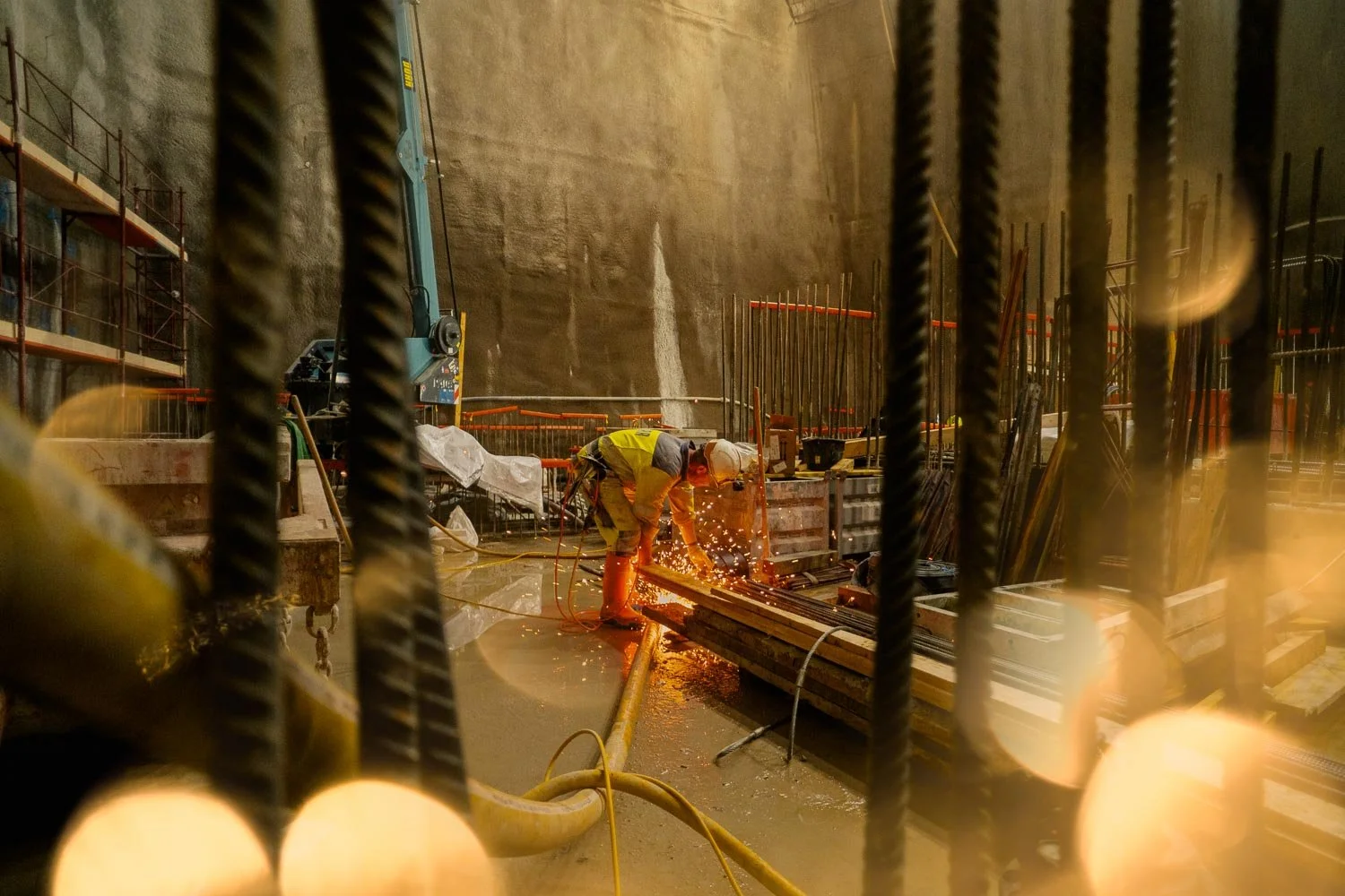 Baustellenfotos vom Projekt Pumpspeicherkraftwerk Ebensee für PORR.