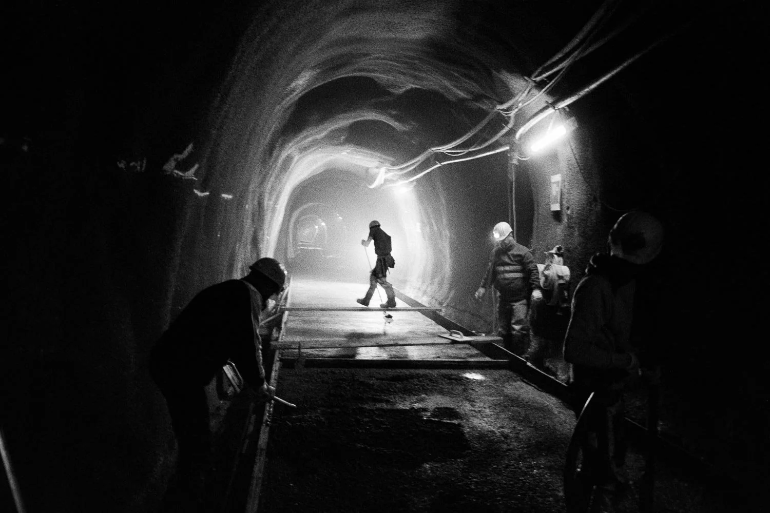 Baustellenfotos vom Projekt Pumpspeicherkraftwerk Ebensee für PORR.