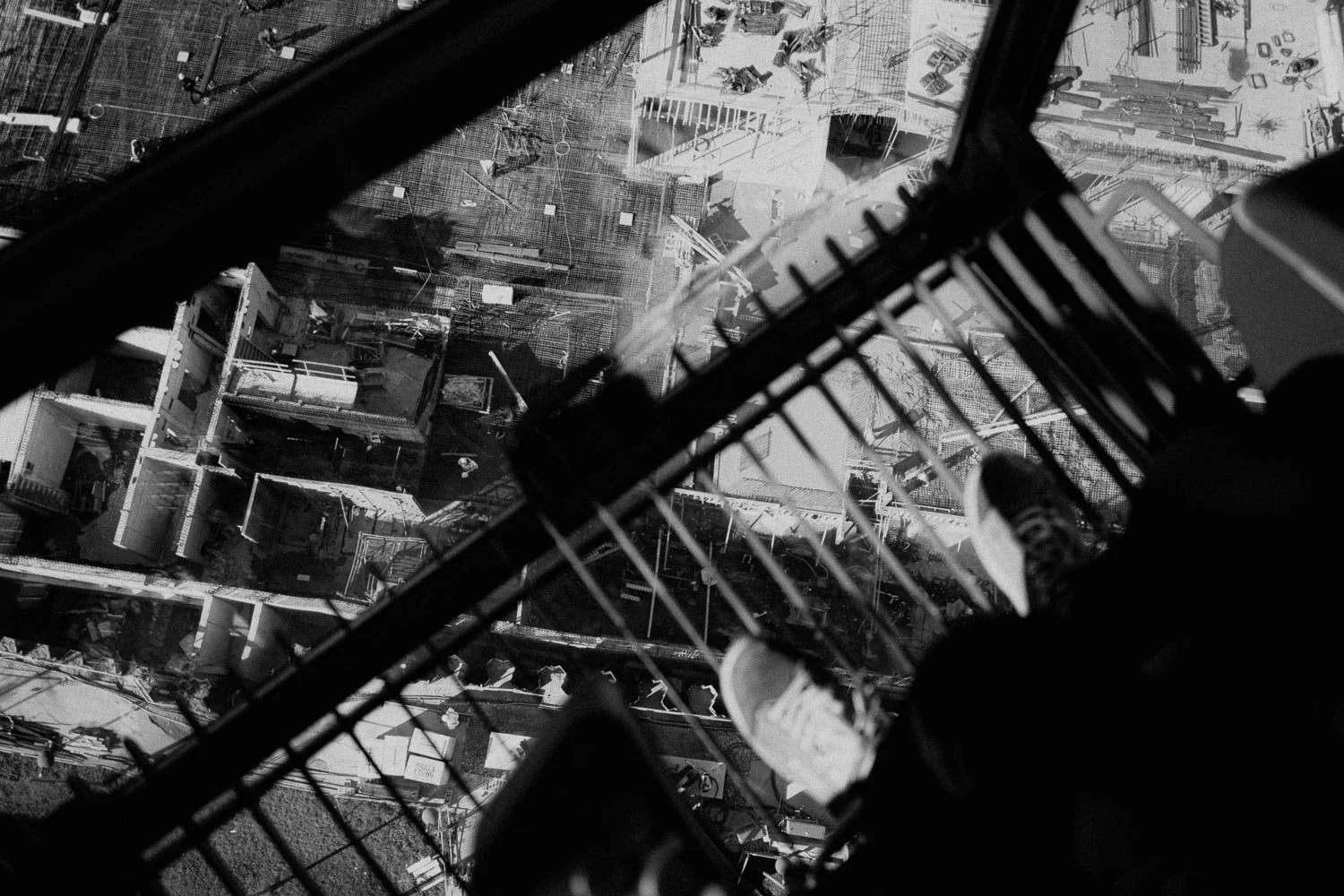 Baustellenfotos Under Construction vom neuen Zentralberufsschulgebäude in der Seestadt in Wien für PORR