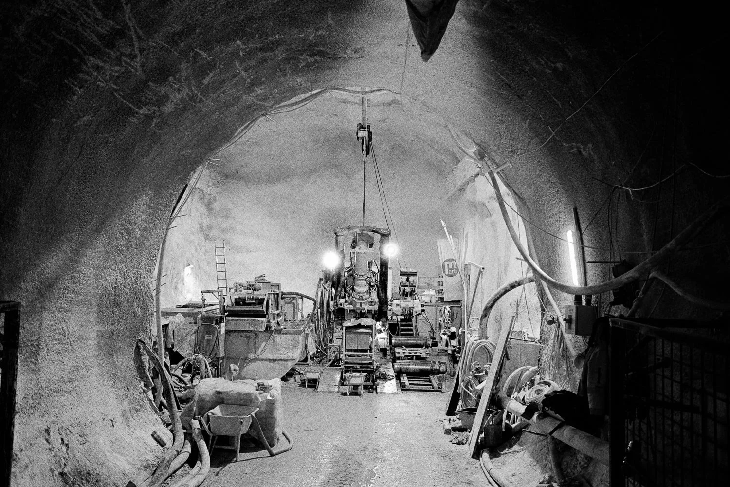 Baustellenfotos vom Projekt Pumpspeicherkraftwerk Ebensee für PORR.