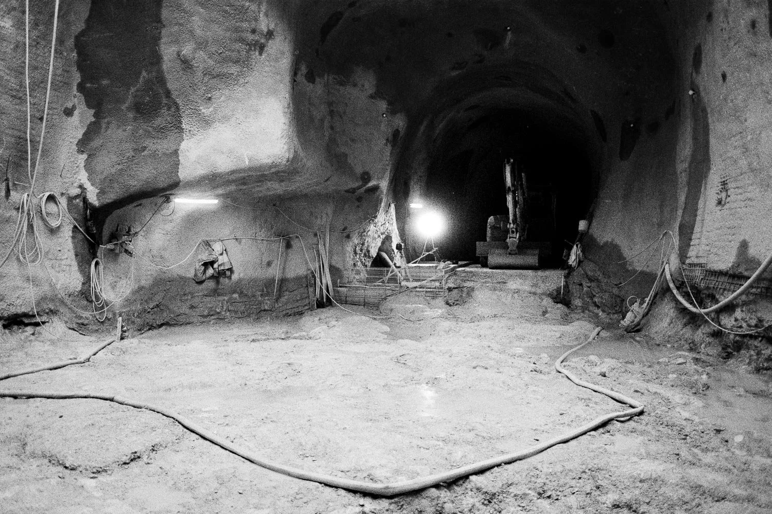 Baustellenfotos vom Projekt Pumpspeicherkraftwerk Ebensee für PORR.