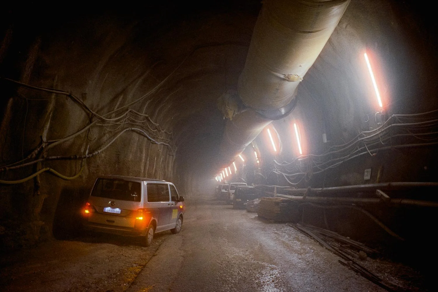 Baustellenfotos vom Projekt Pumpspeicherkraftwerk Ebensee für PORR.