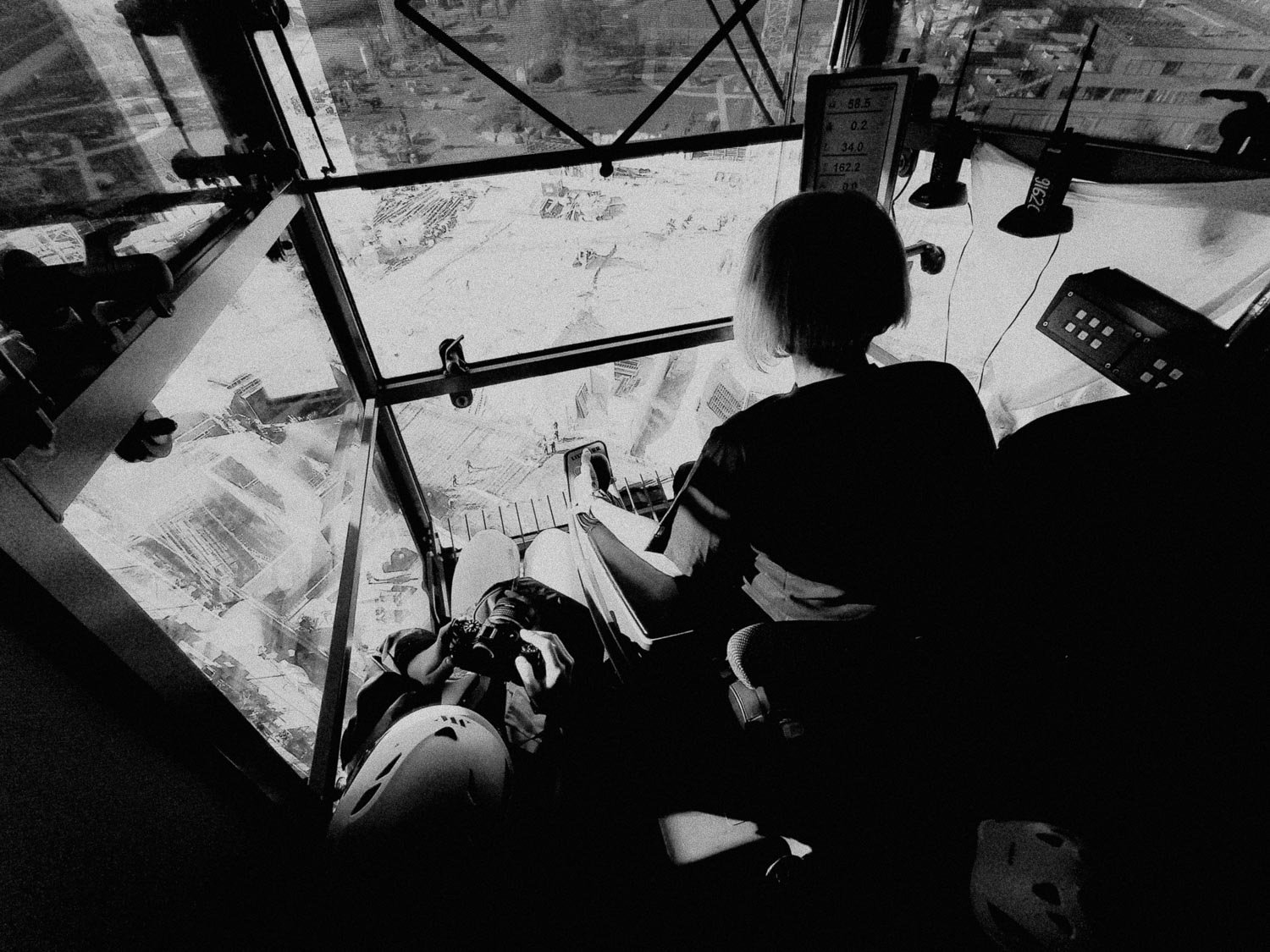 Baustellenfotos Under Construction vom neuen Zentralberufsschulgebäude in der Seestadt in Wien für PORR