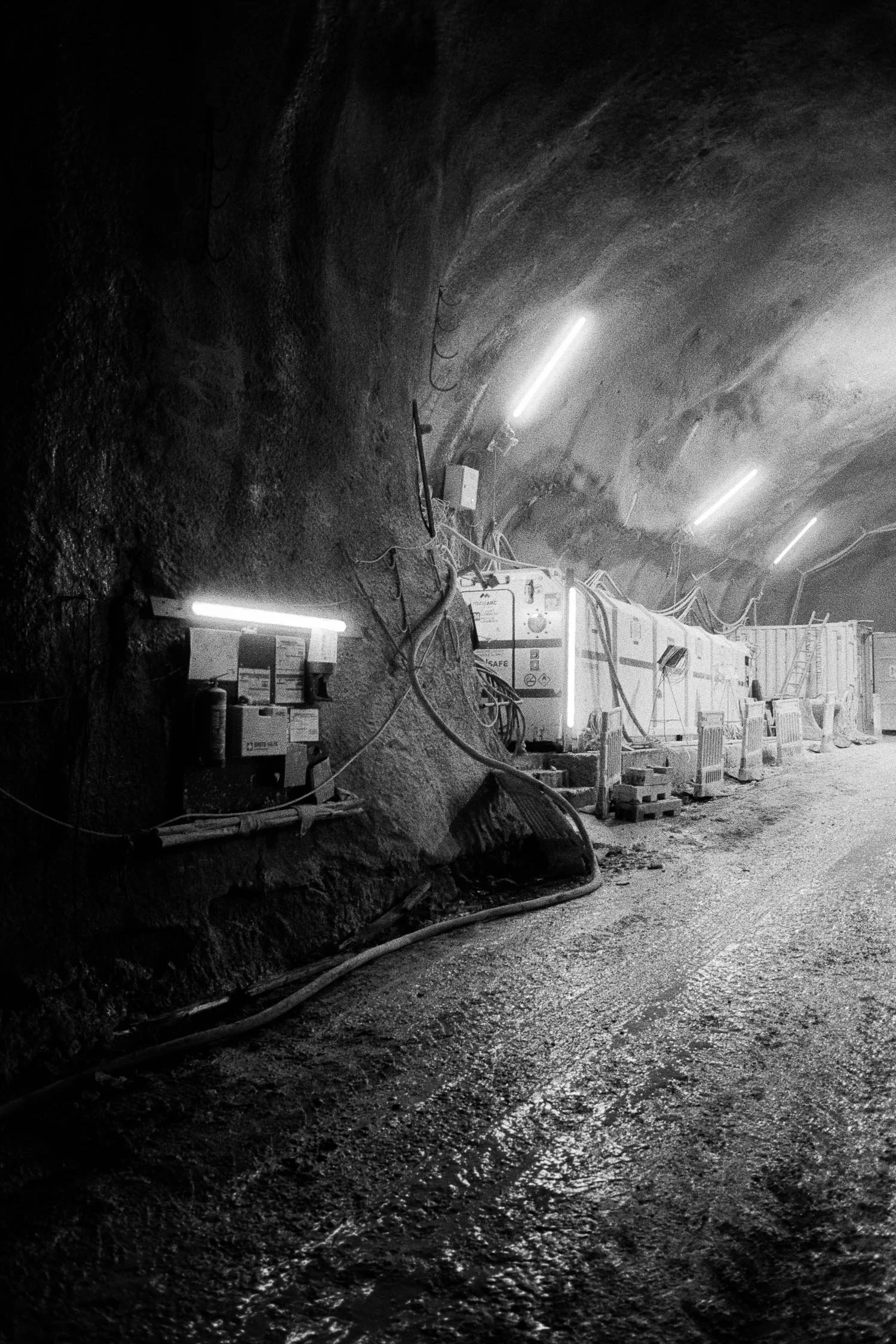 Baustellenfotos vom Projekt Pumpspeicherkraftwerk Ebensee für PORR.