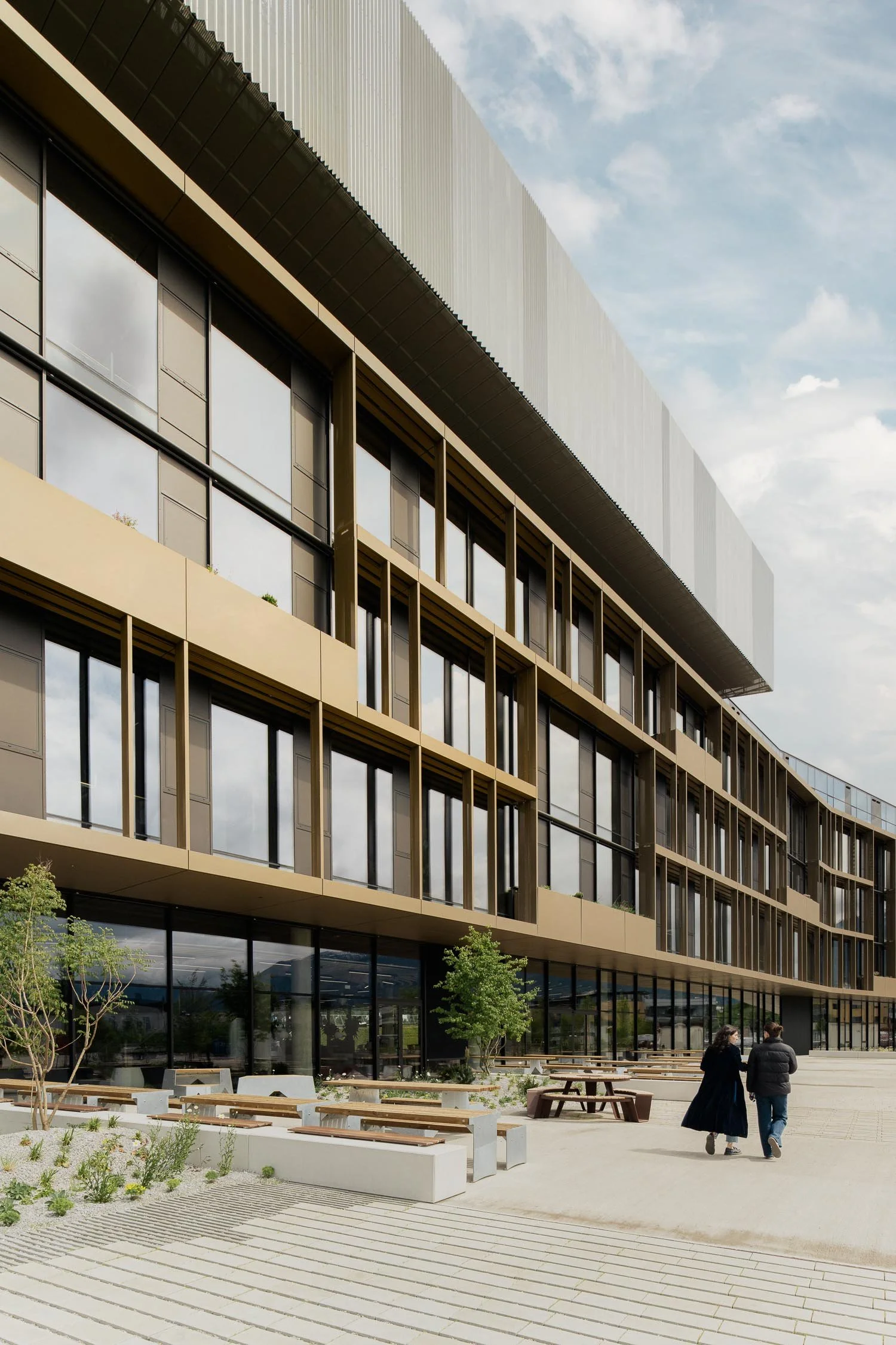 Architekturfotos vom Projekt ALDI Headquarter Süd für X Architekten in Salzburg