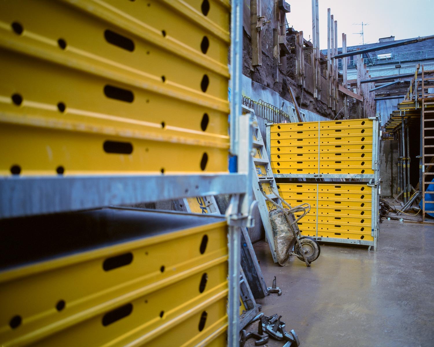 Unsere ersten Baustellenfotos mit Kodak E100