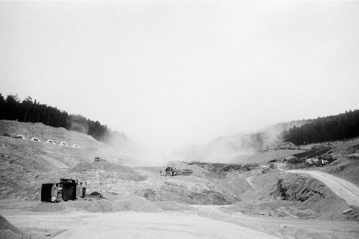 Baustellenfotos vom Projekt Pumpspeicherkraftwerk Ebensee für PORR.