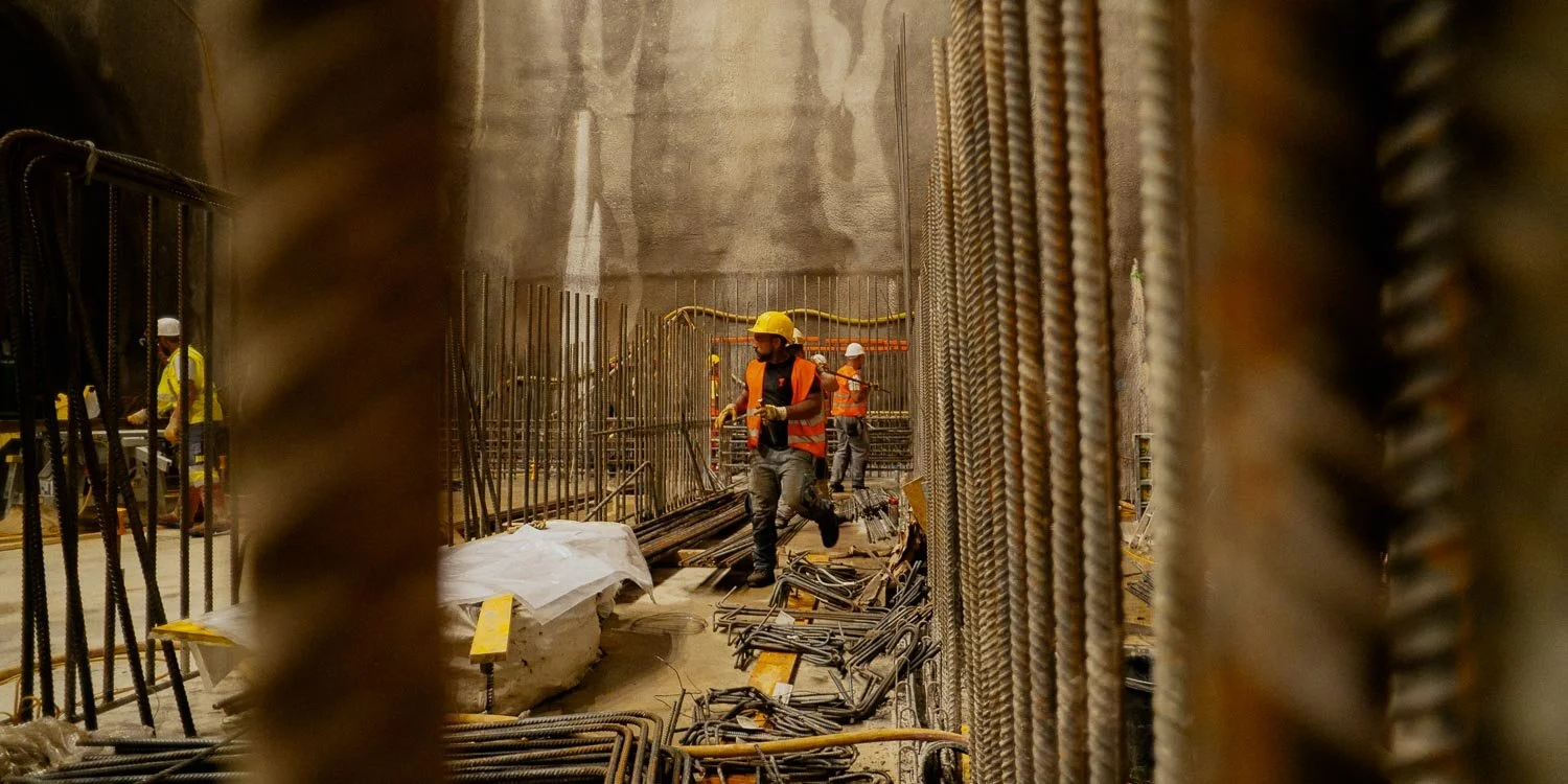 Baustellenfotos vom Projekt Pumpspeicherkraftwerk Ebensee für PORR.