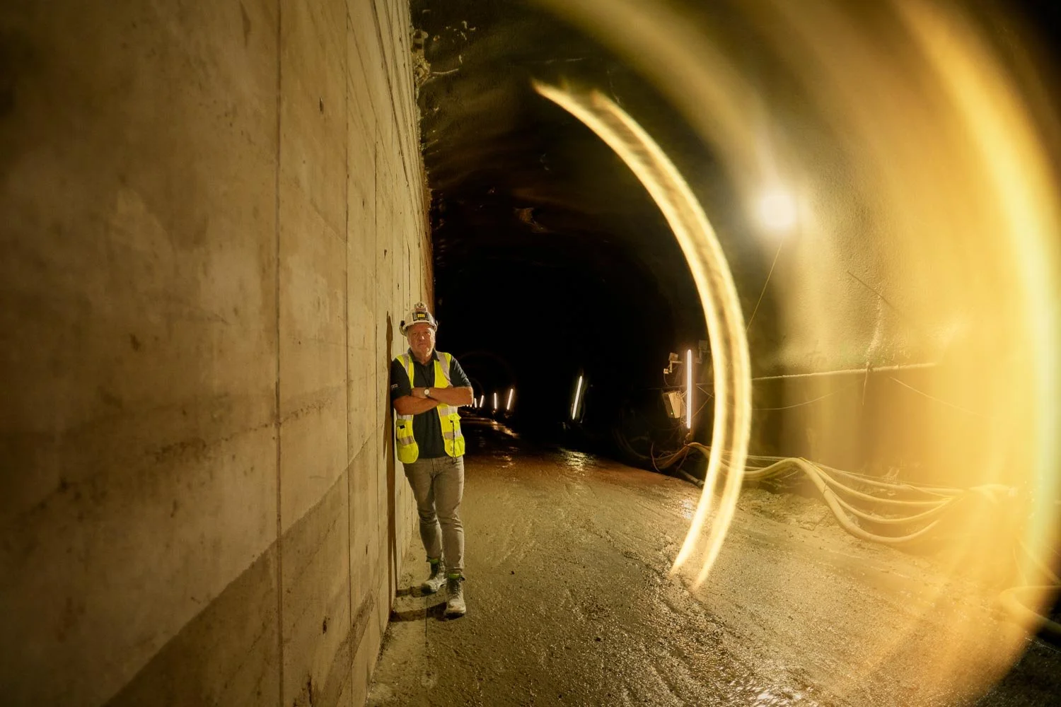 Baustellenfotos vom Projekt Pumpspeicherkraftwerk Ebensee für PORR.