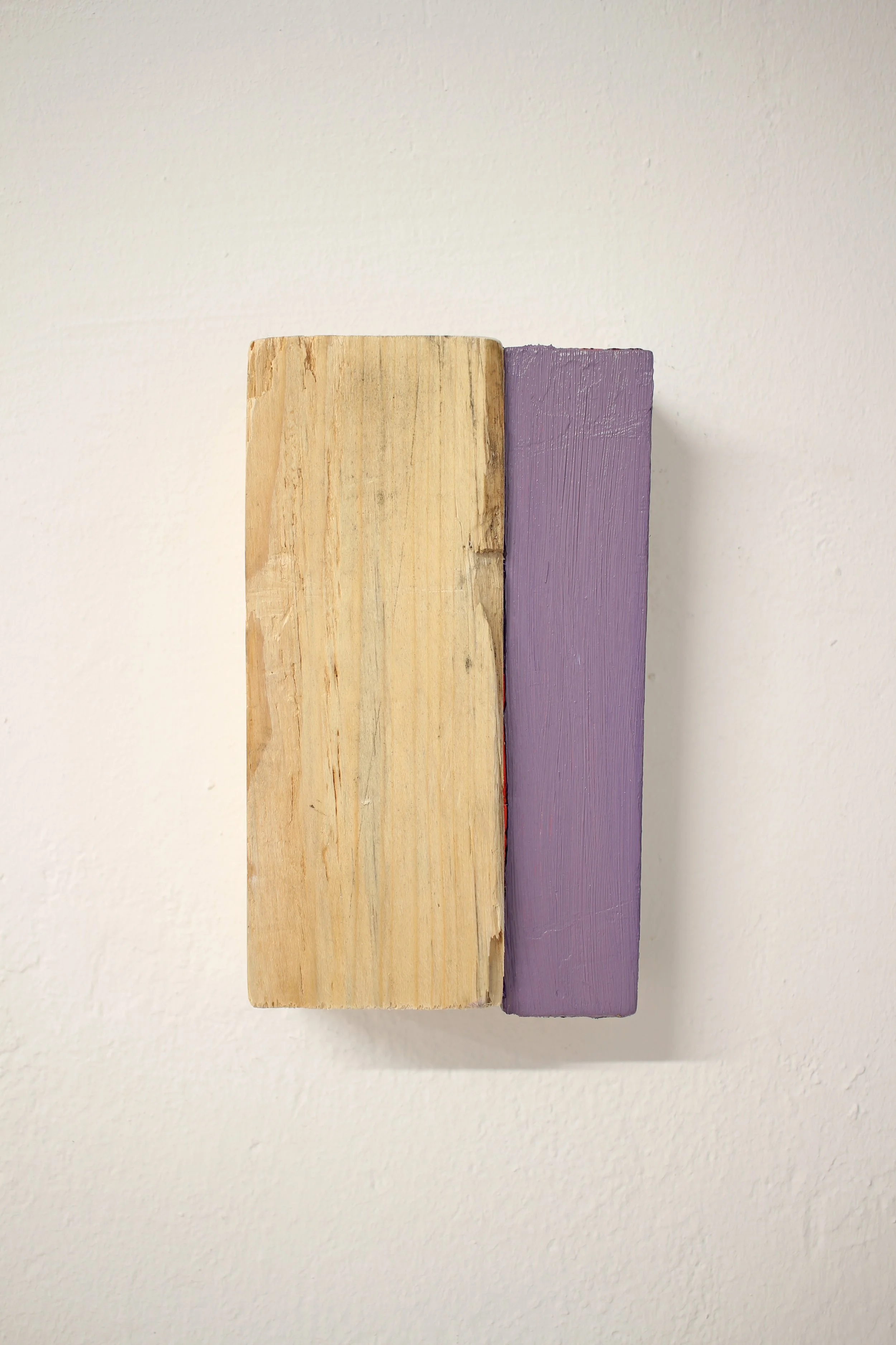 untitled / 2026 / oil on found wood