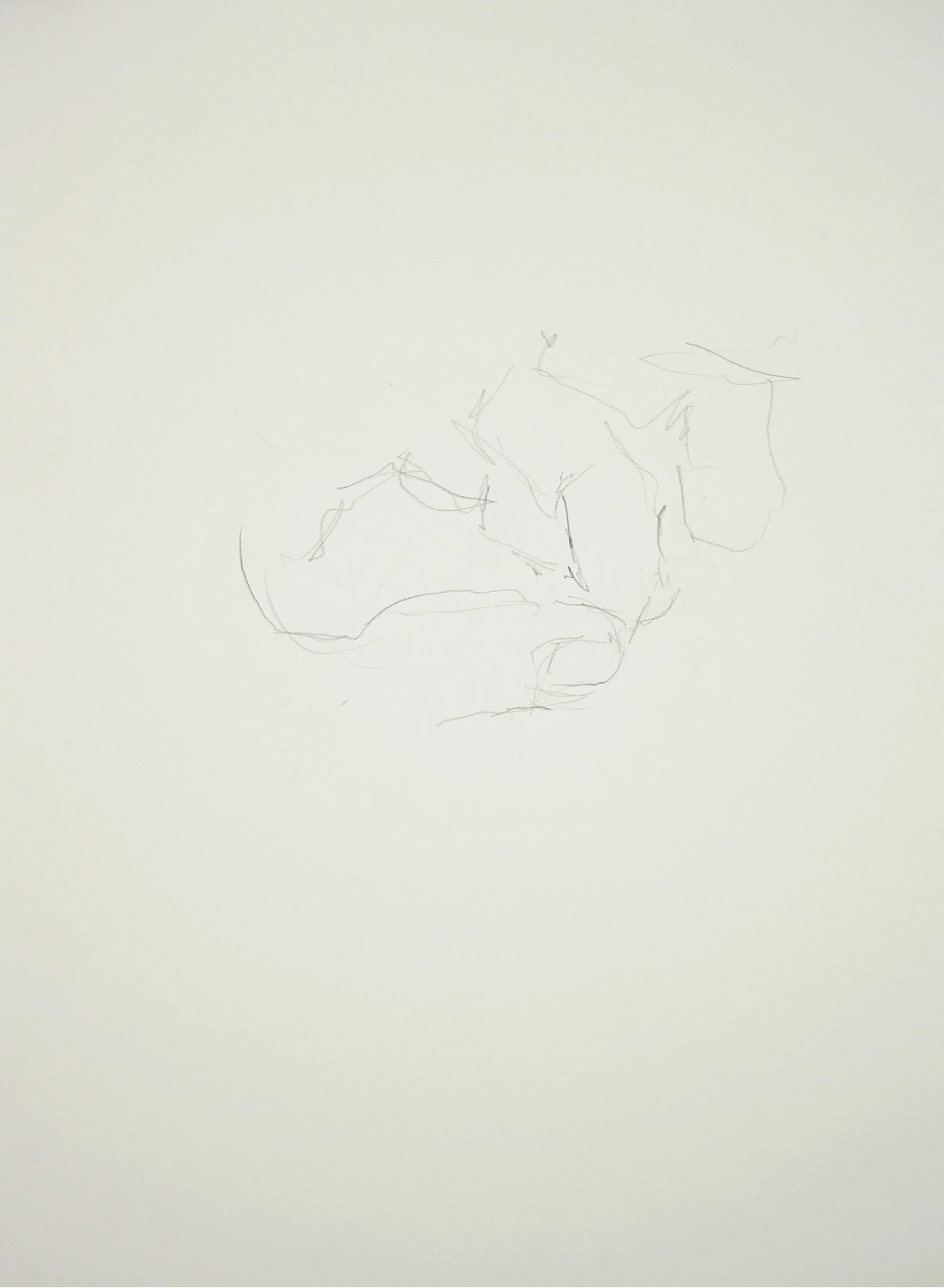 the end of the story, pencil on paper, 32 x 24cm