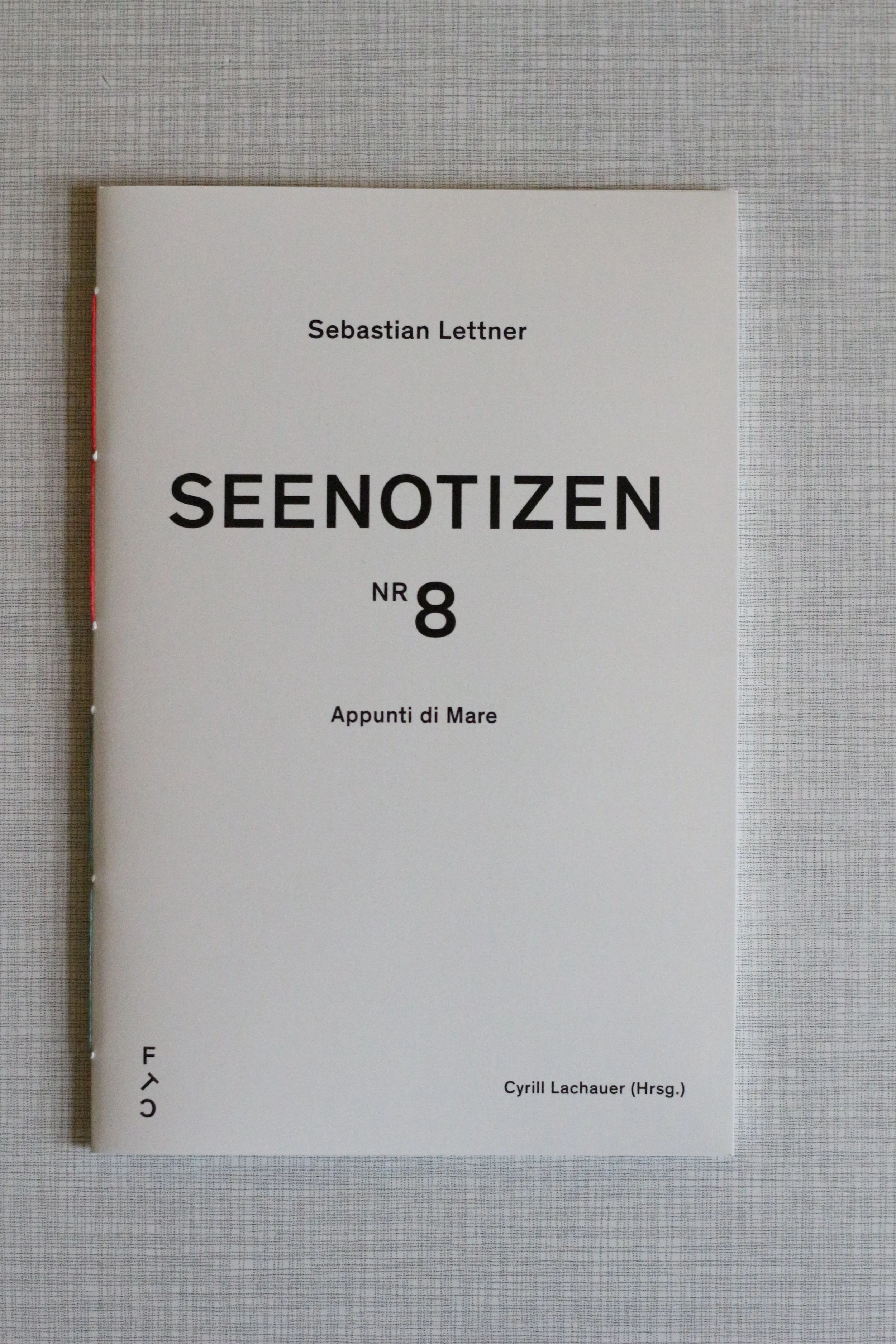 Seenotizen Nr 8 / Appunti di Mare / 2026