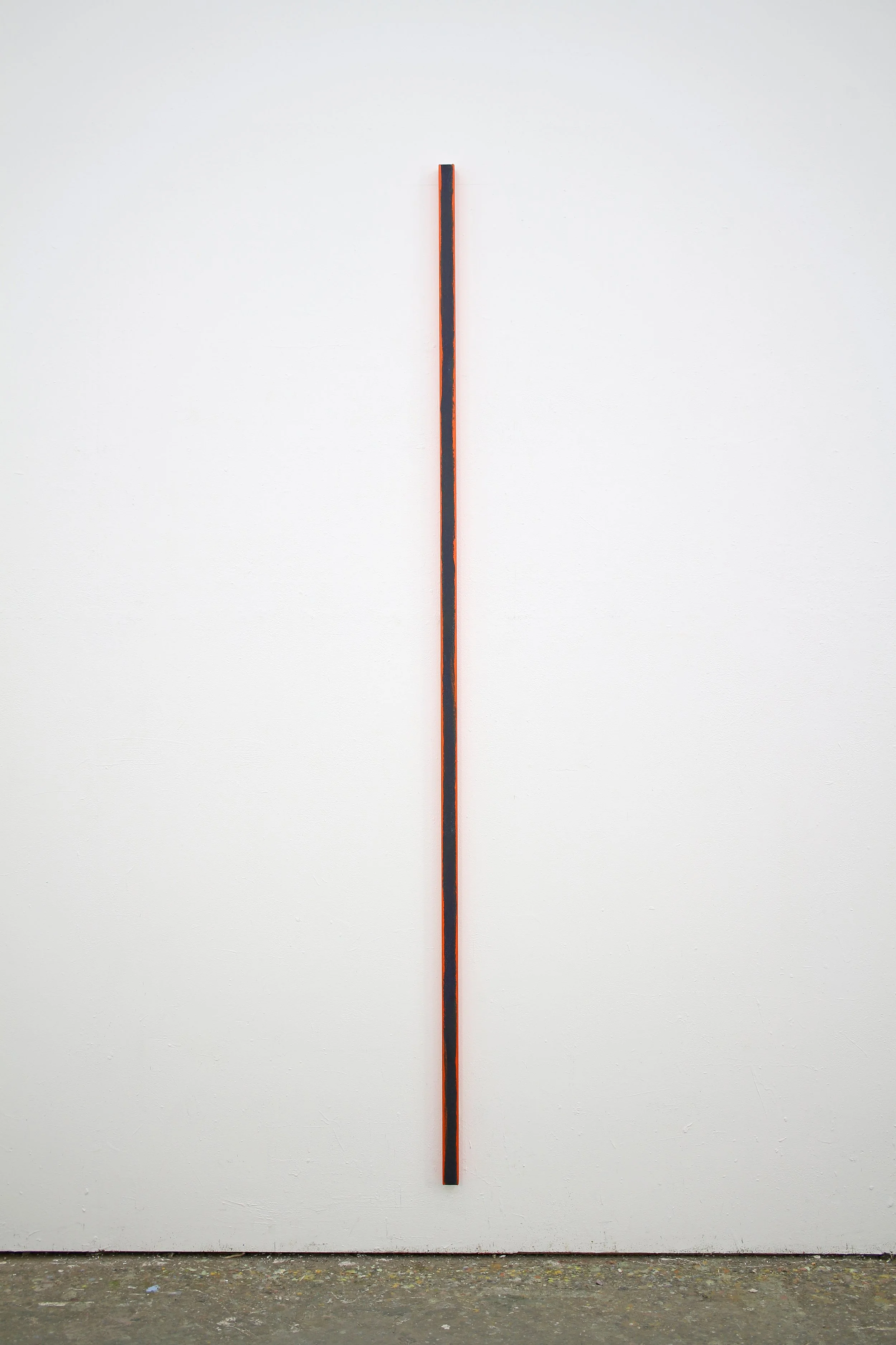 the long goodbye / 2026 / oil on canvas stretched on wood / 250 x 4 x 3.3cm