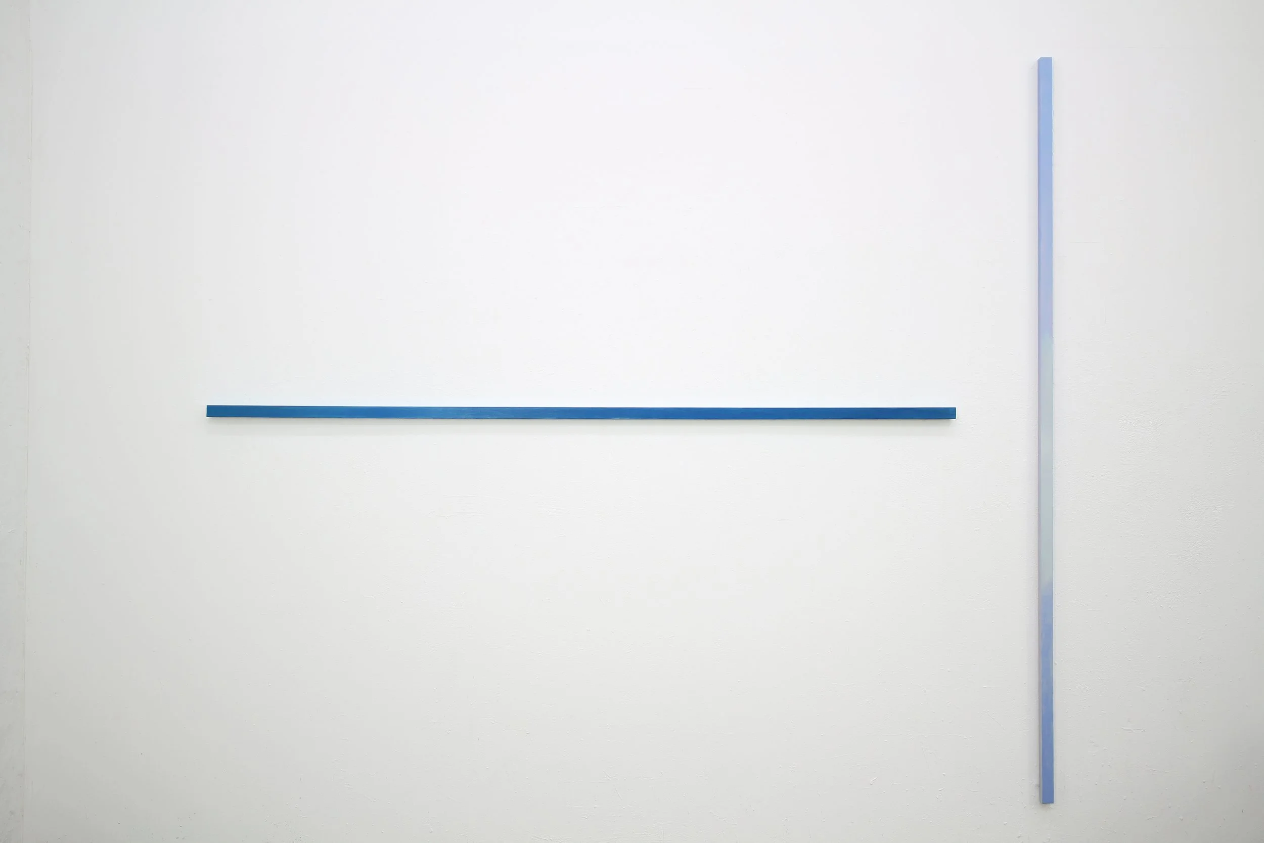 untitled (sky studies ), 2026, oil on canvas stretched on wood, 250 x 300cm