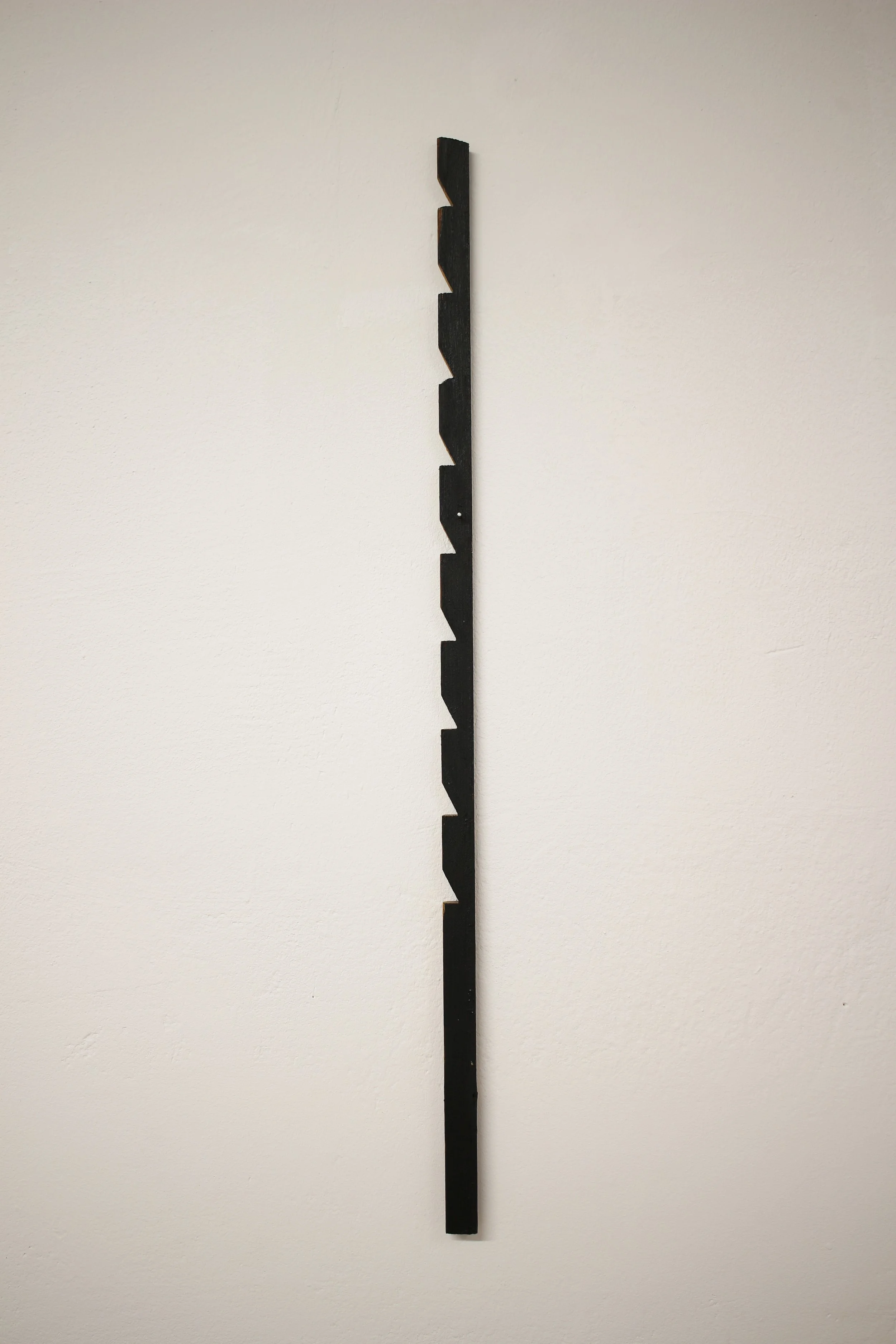 totem / 2026 / oil on found wood