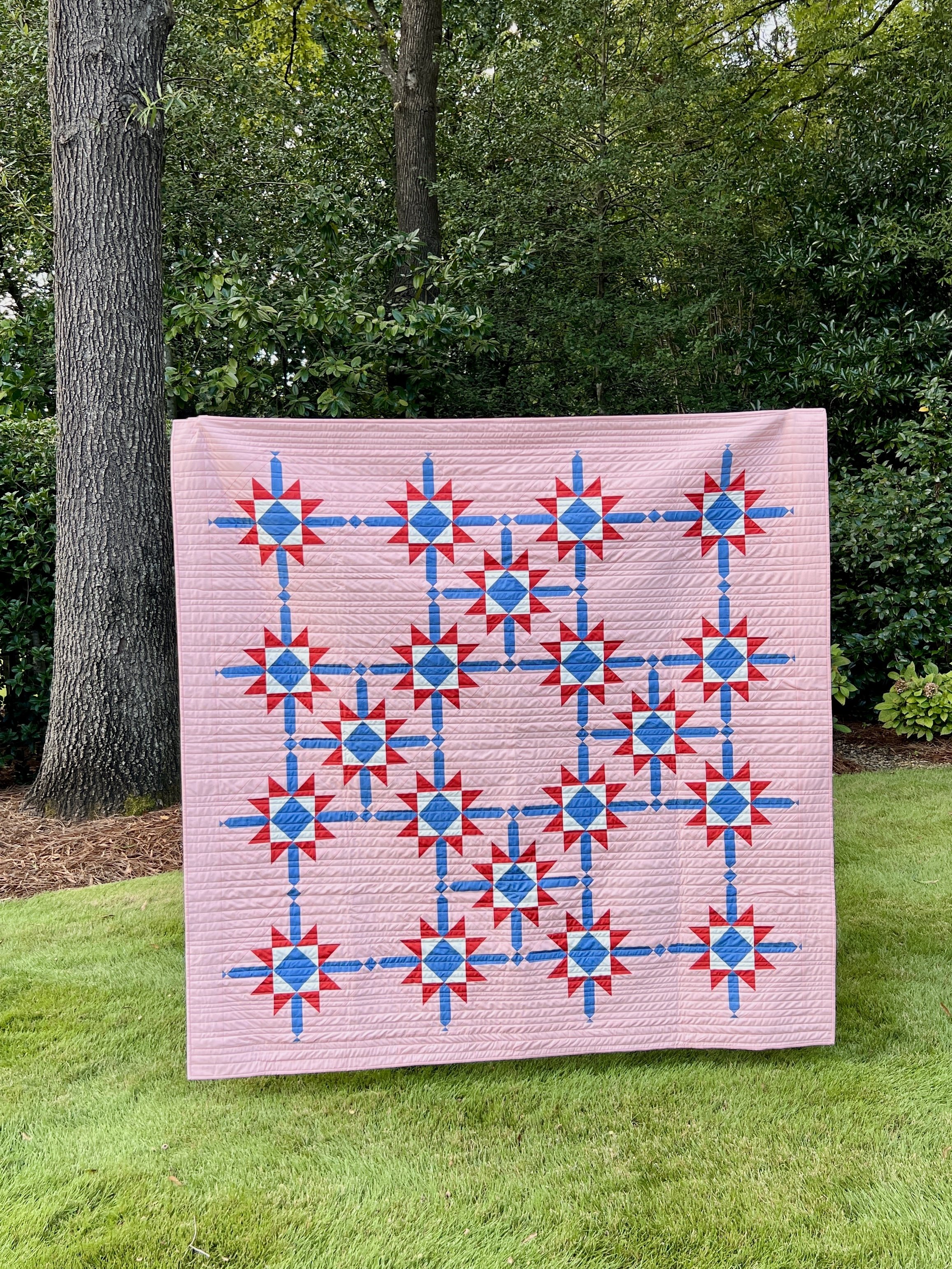 The Light the Way Quilt: Cover Version — Gathered Cotton