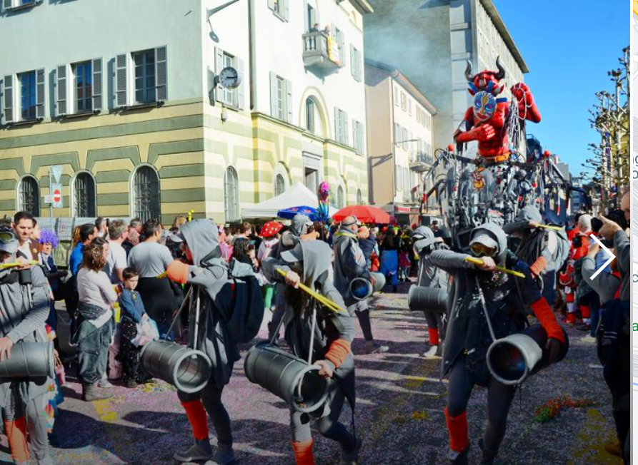 Carnival in TICINO a celebration to get together, have fun,eat well while discovering the area!