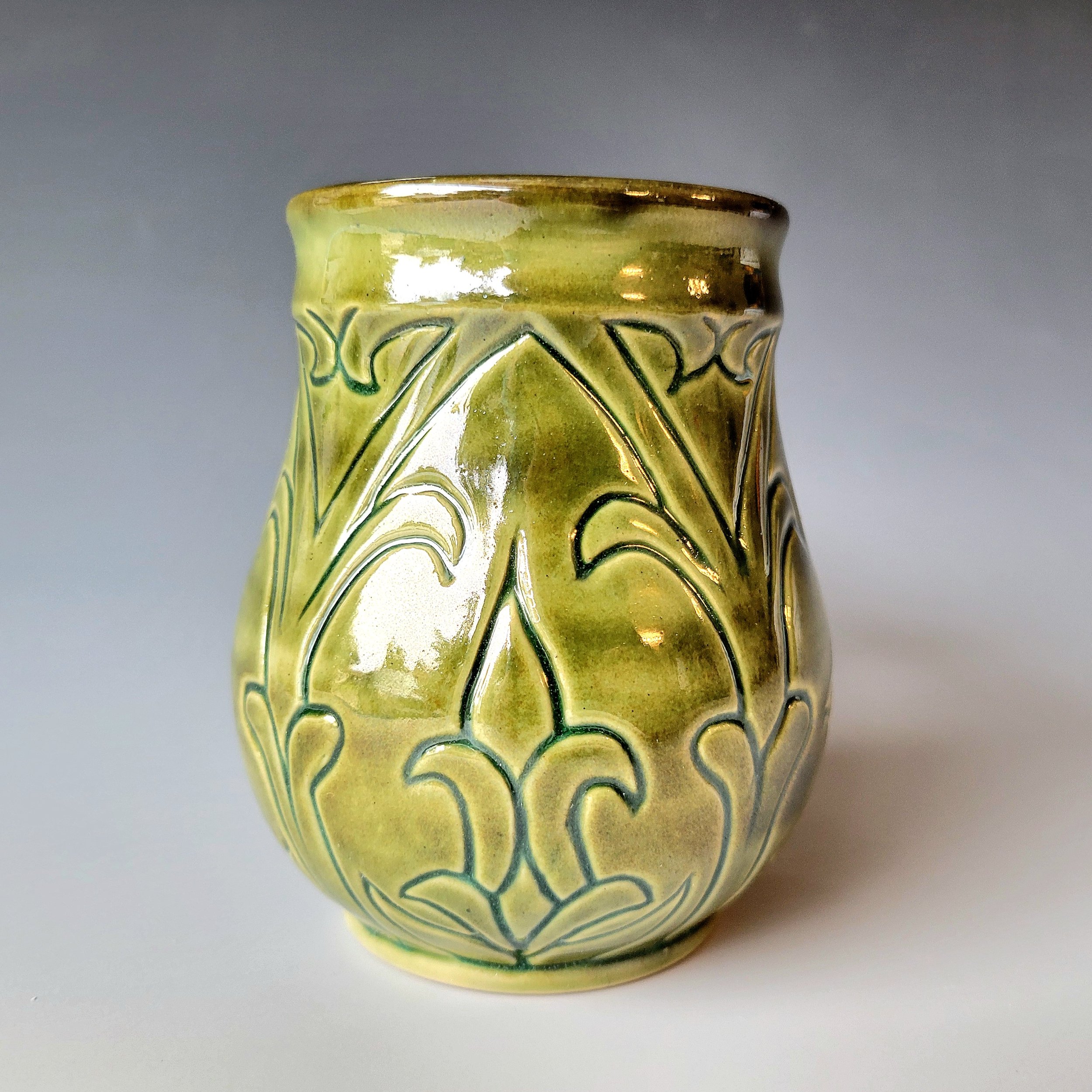 Green Carved mug 2.jpg