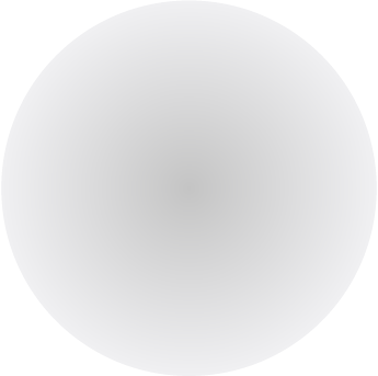 A bright, round light source with a blurred, circular glow.