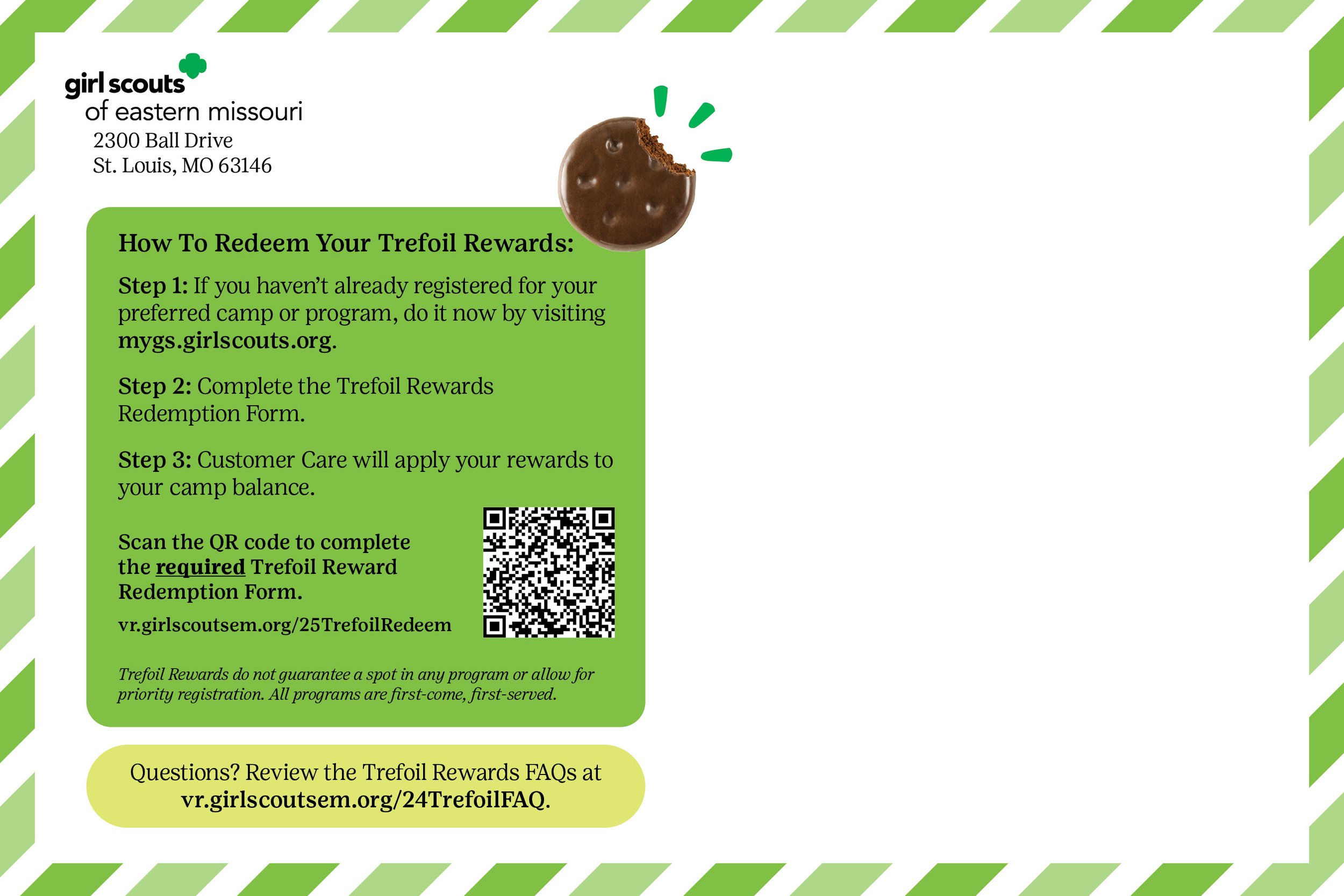 One Trefoil Reward Postcard_Back