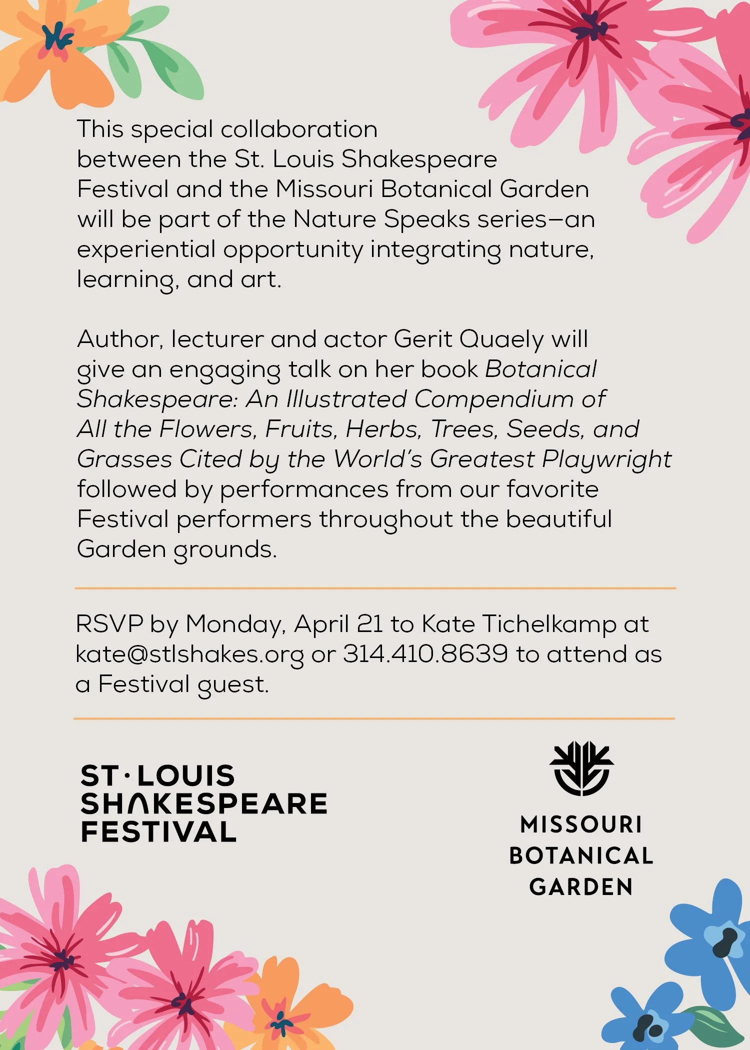 Botanical Shakespeare Invite_Front