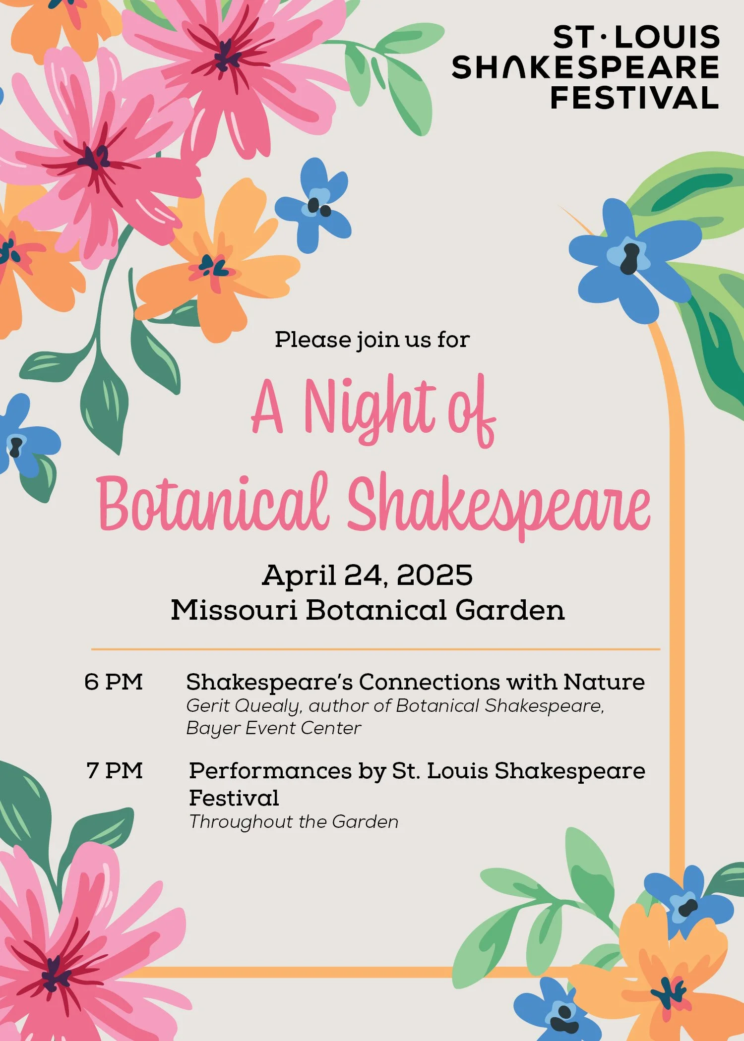 Botanical Shakespeare Invite_Front