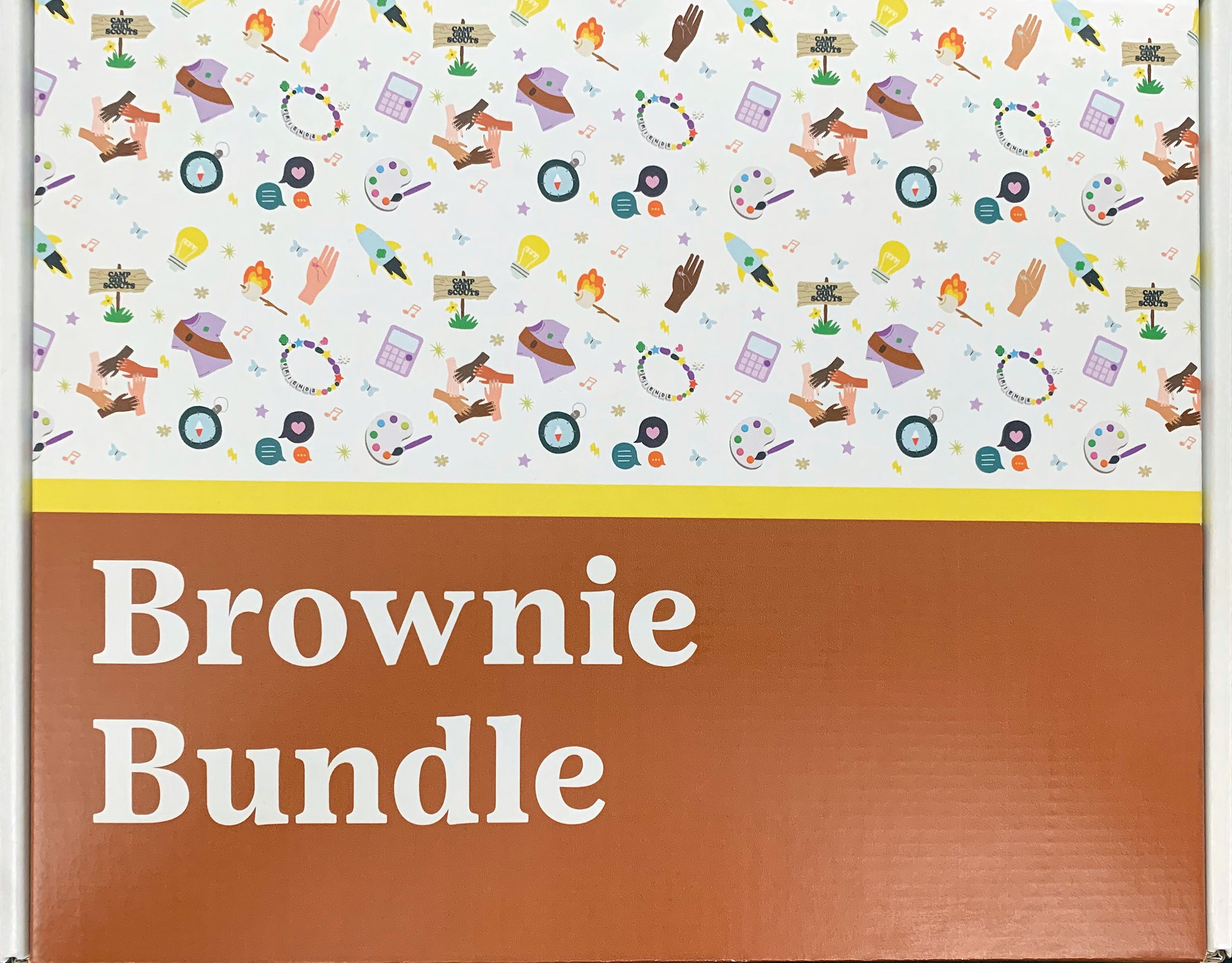 Brownie Girl Scouts Scrapbook Album 12x12 Plastic Protector Post Bound  K&Company