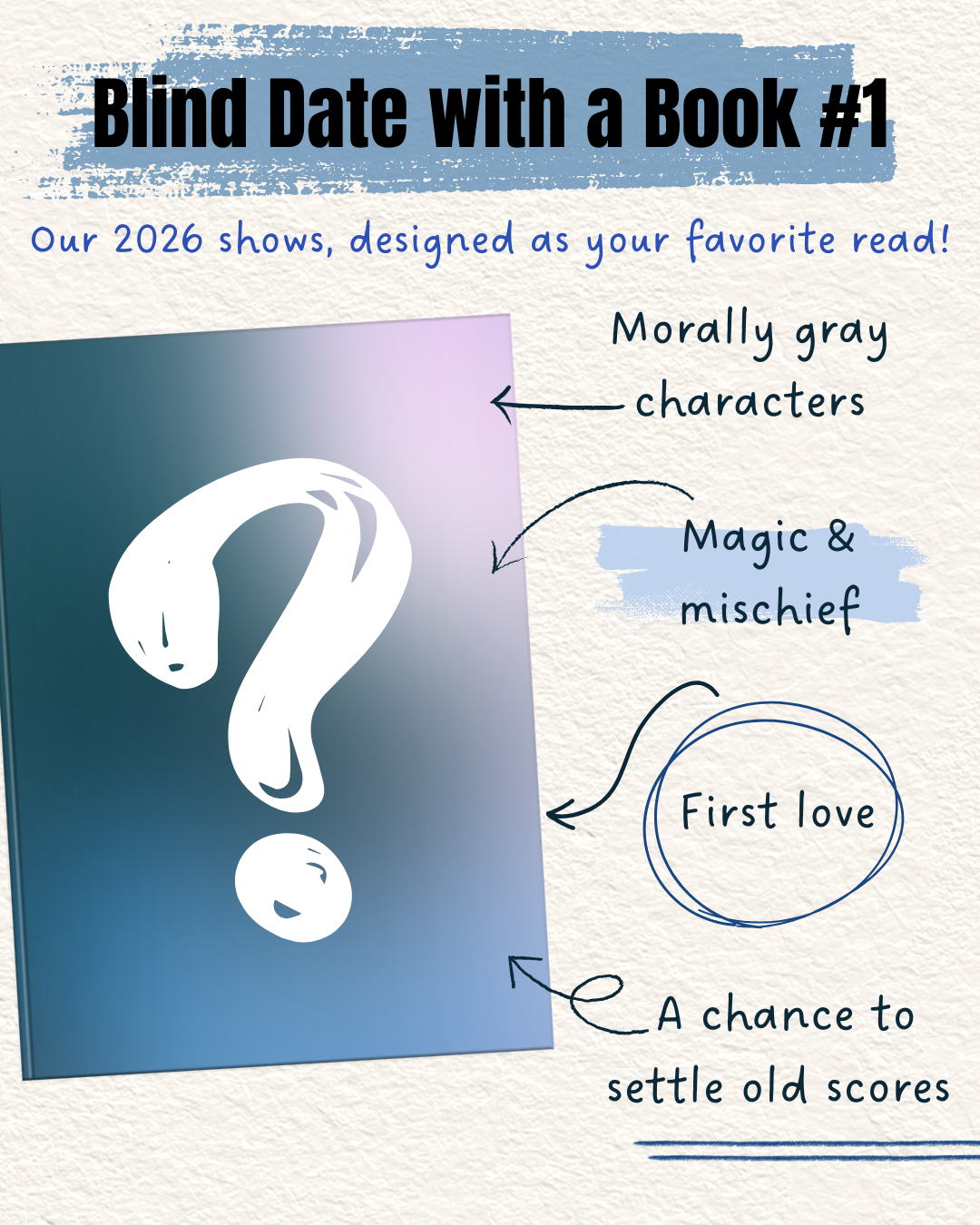 Blind Date with a Book Season Announcement