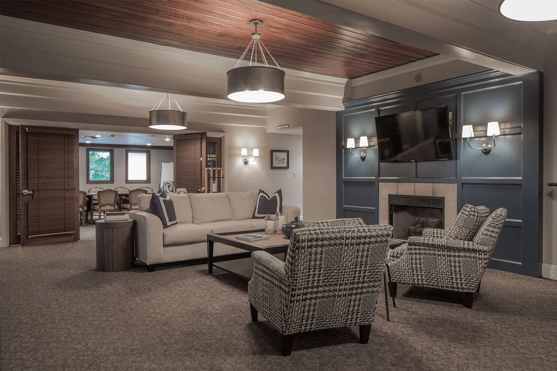 Full-Service Interior Design: Columbia Hills Country Club | Ducy Design ...