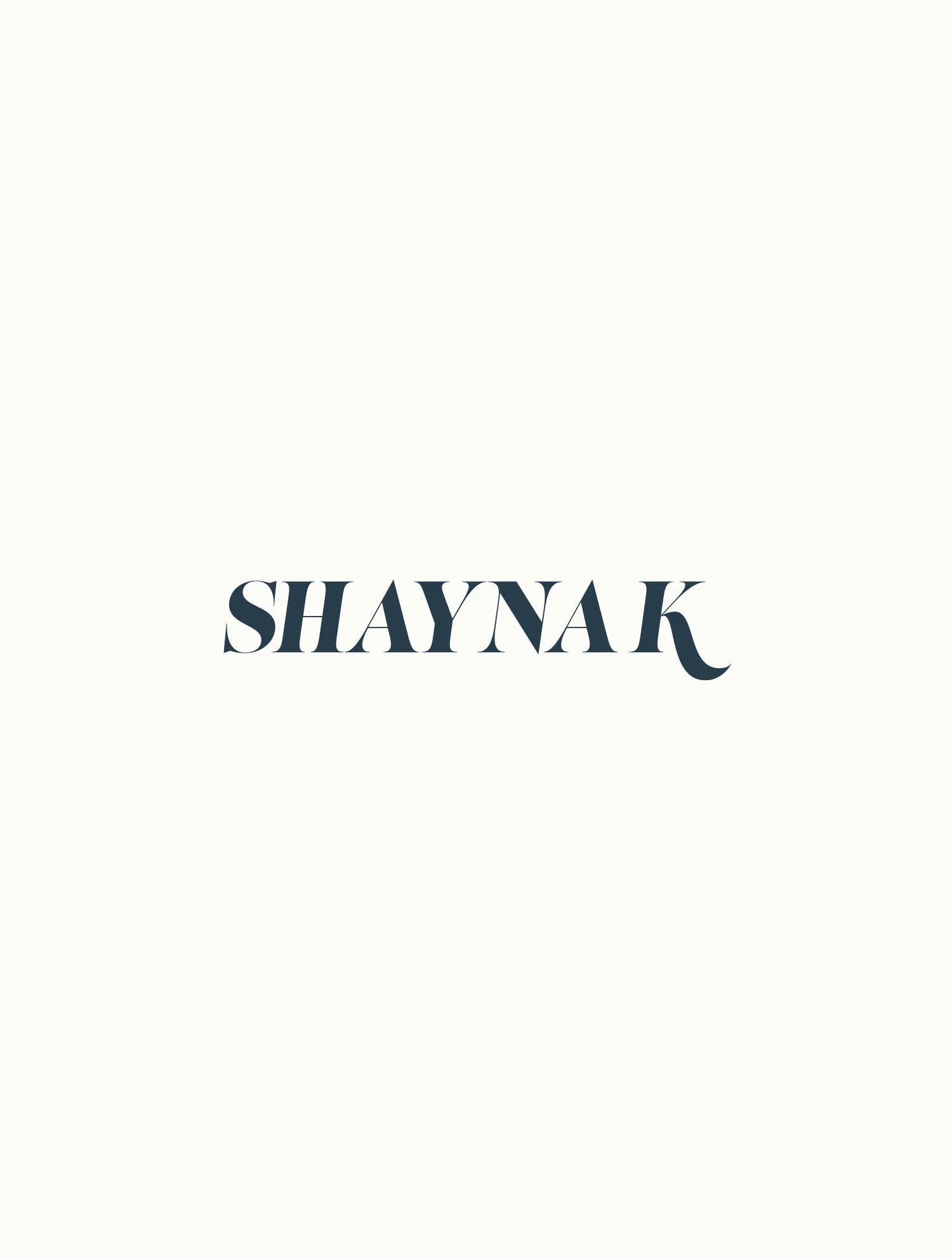 Brand identity design for Shayna K Designs