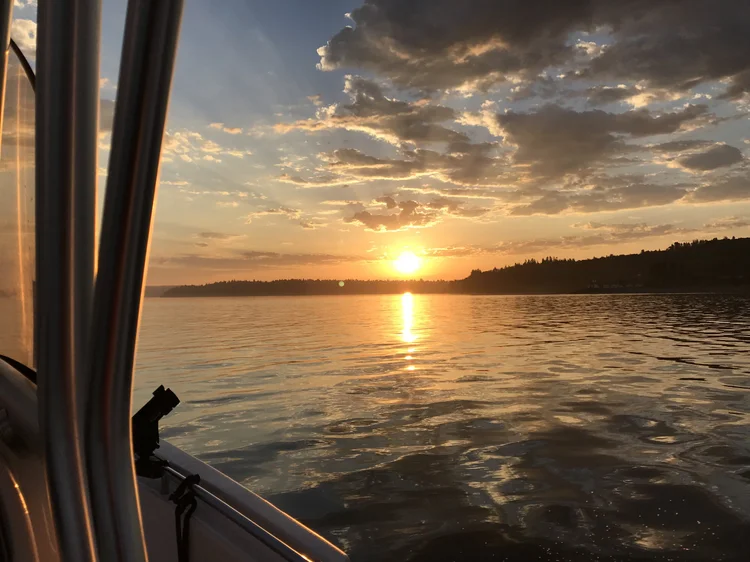 Seattle Sea Burial With Cut Plug Charter