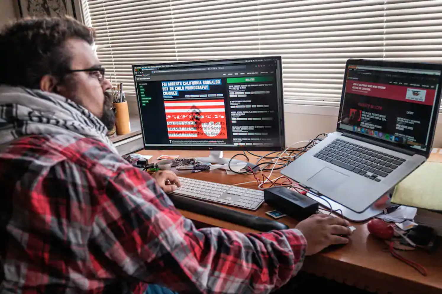 A small group of sleuths had been identifying right-wing extremists long before the attack on the Capitol