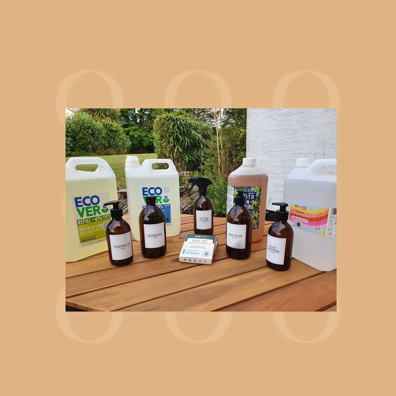 Introducing our range of plastic waste reduction products. During your stay we provide hand sanitiser from @mallowsbeauty, @faithinnature_uk body wash, @ecovibeuk antibacterial spray and dish soap and laundry detergent from @ecover_uk. In order to re