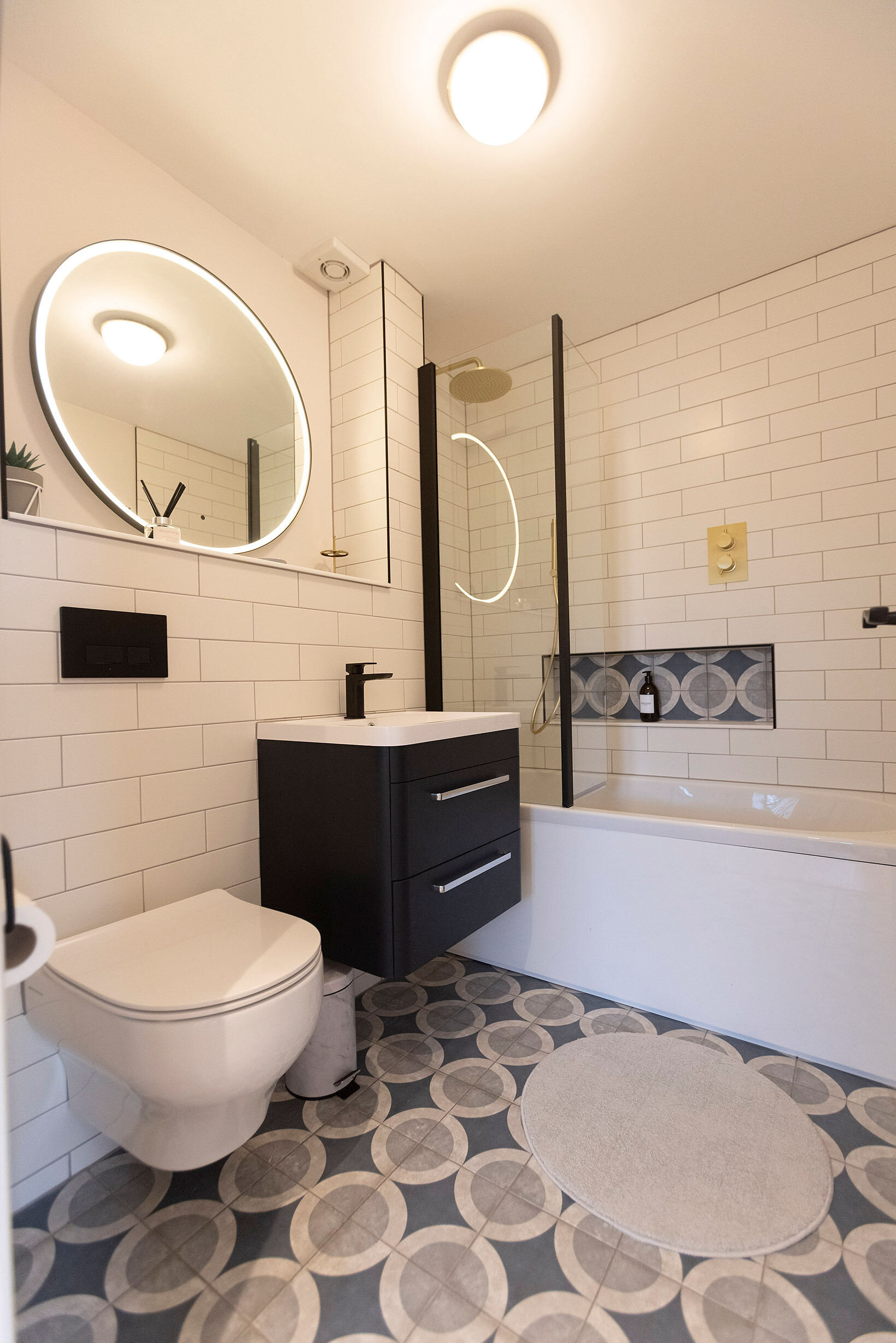 Newly renovated bathroom