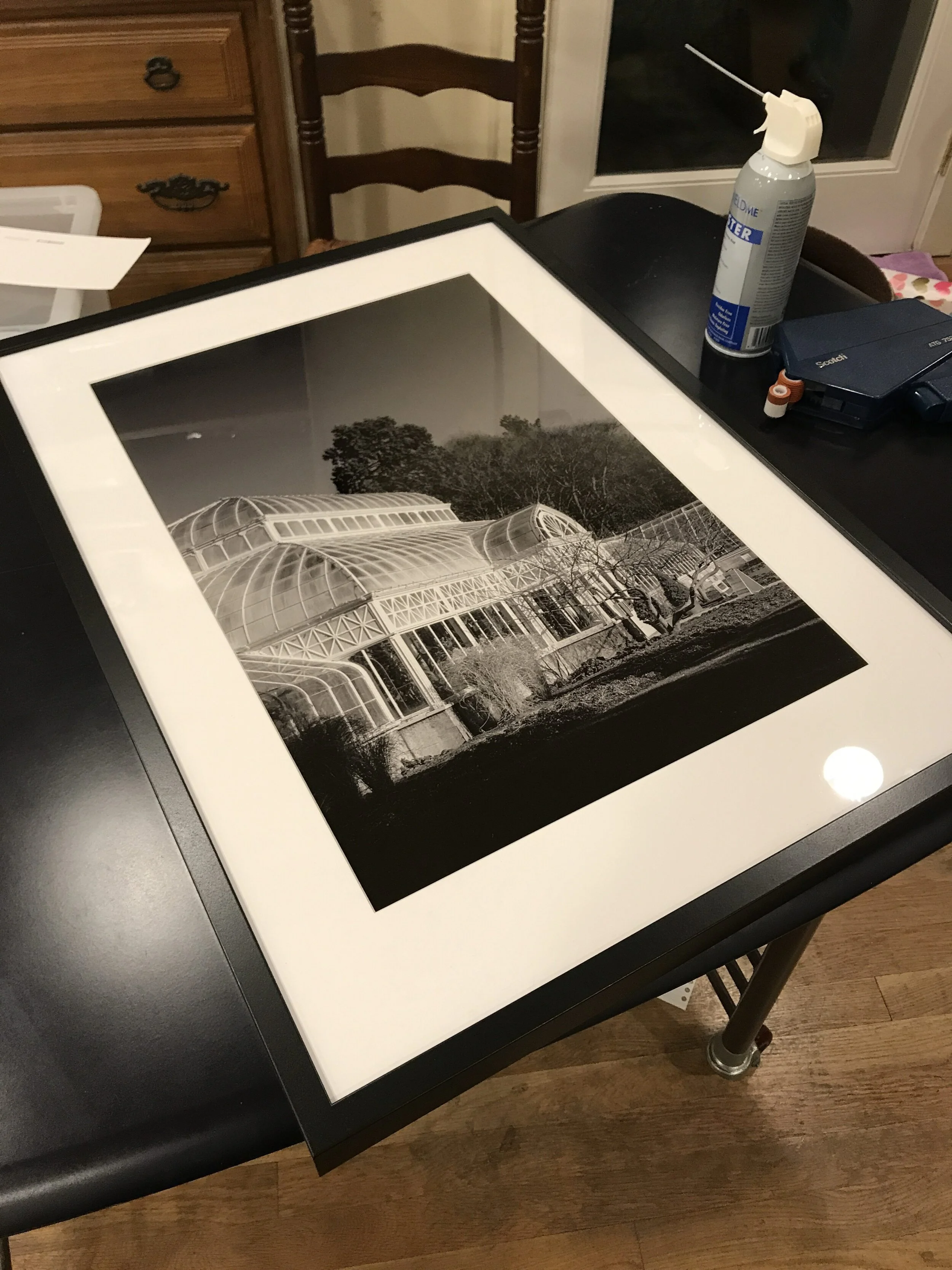 One step closer to the wall