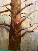 Still Standing Cedar - Plein Air