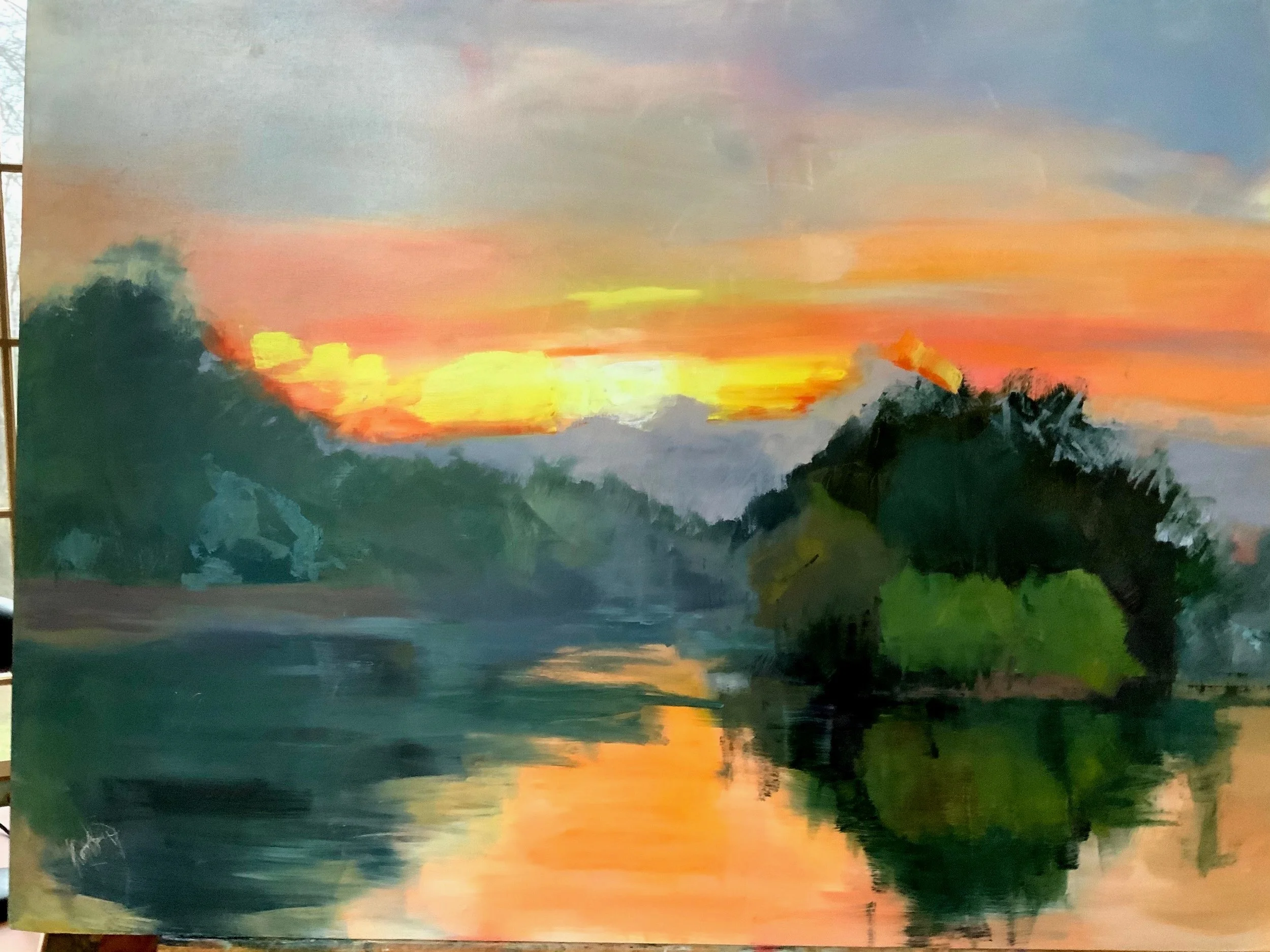 Sunset from the Bridge