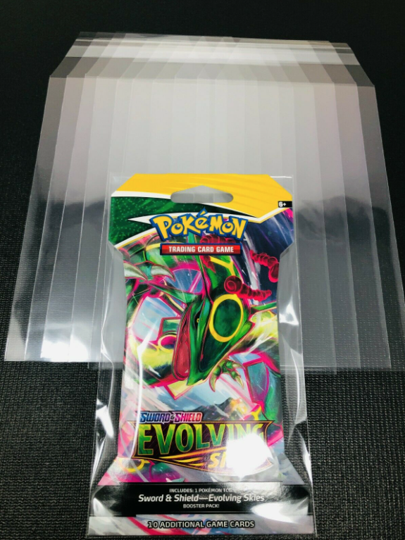 50X - Japanese Booster Pack Protective Sleeves — Trading Collectibles