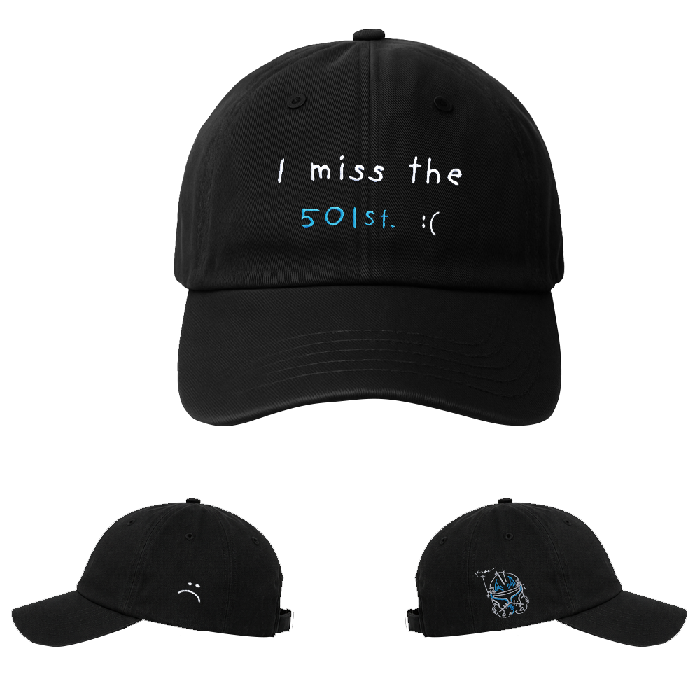 IMTC 501ST EDITION EMBROIDERED HAT [BLACK]