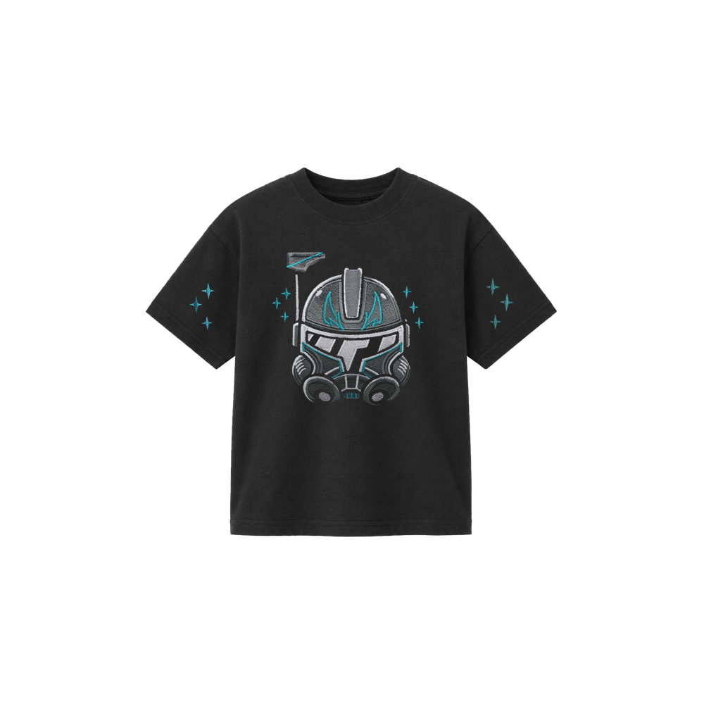 KING KAWAII KIDS HANDMADE  EMBROIDERED BLACK [Choose option: Tee, LS, Sweatshirt, Hoodie]