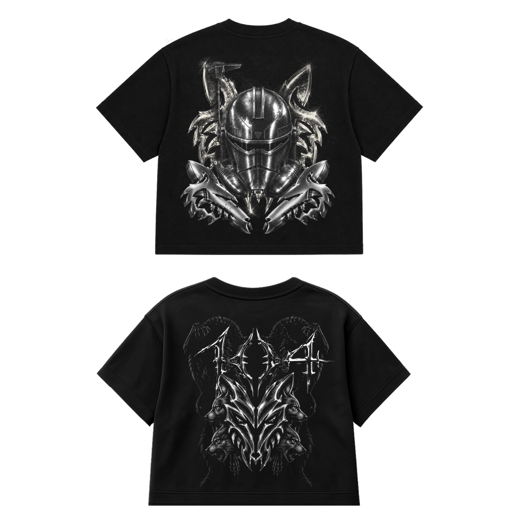 OVERSIZE ULTRA SOFT CHROME  104 CREENPRINTED BLACK [LIMITED EDITION]