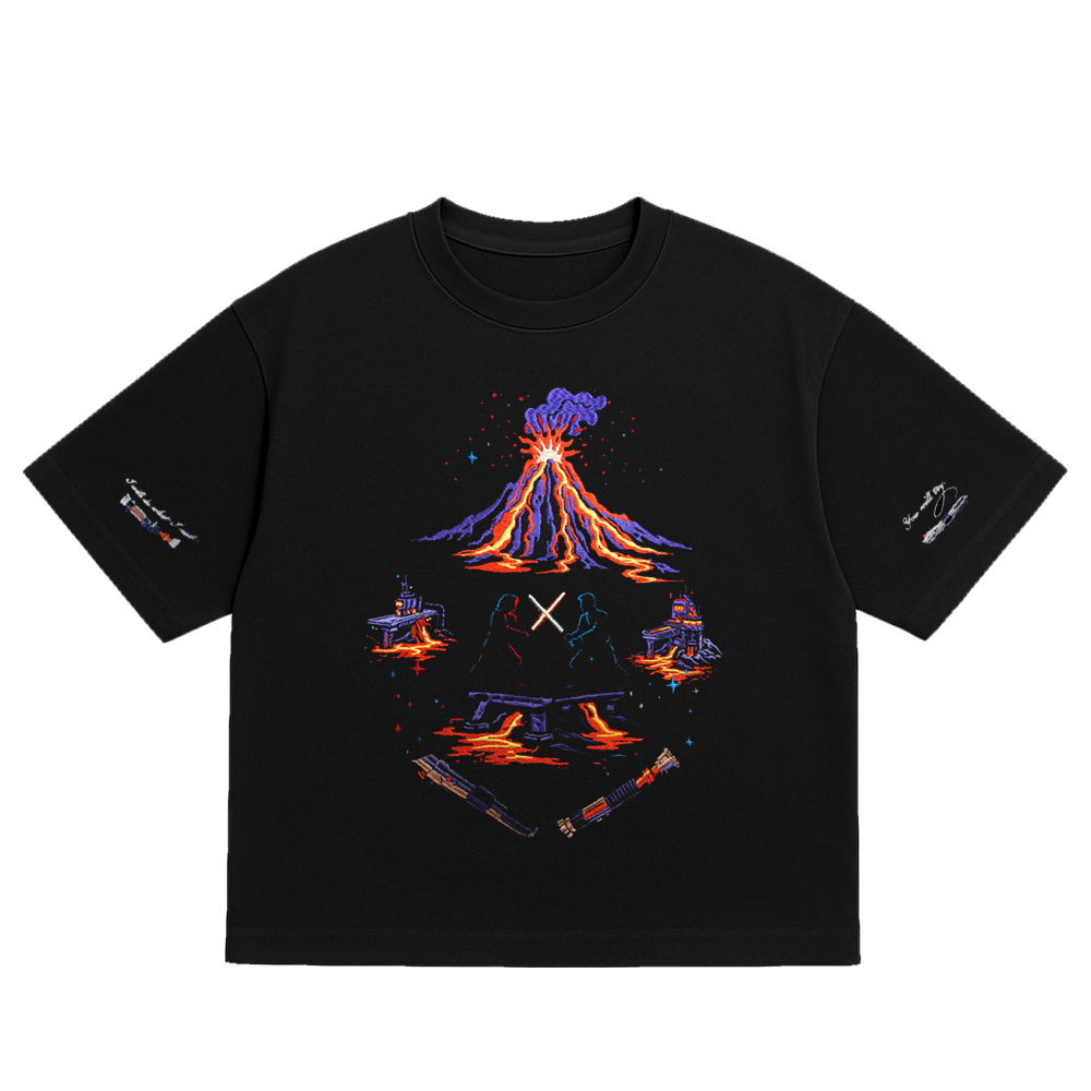 FIREBREAK DELUXE OVERSIZED ULTRA SOFT  ARBOREAL  BLACK EMBROIDERED
