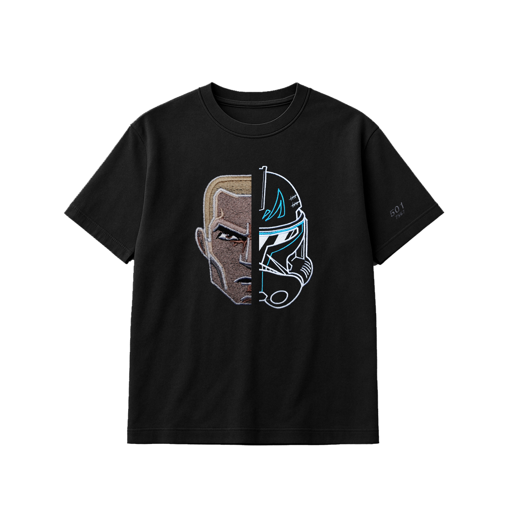 KING DUALITY BLACK EMBROIDERED GARMENT [Choose Option: Tee, LS, Sweatshirt or Hoodie]