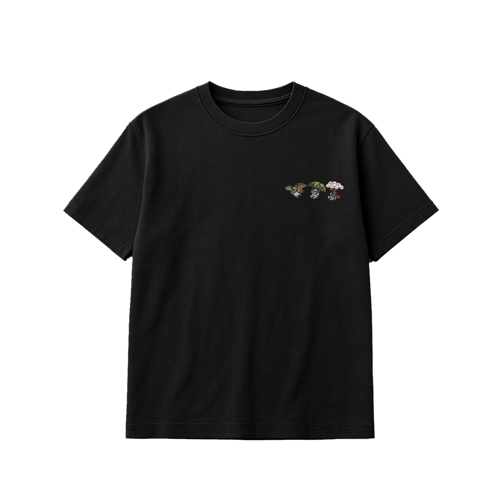 ENJOY HANDMADE  EMBROIDERED BLACK [Choose option: Tee, LS, Sweatshirt, Hoodie]