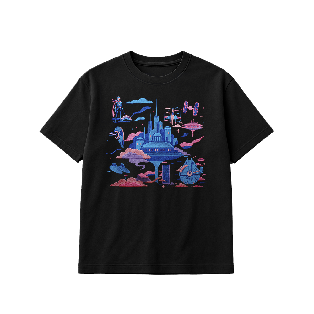 AERIUM HANDMADE  EMBROIDERED BLACK [Choose option: Tee, LS, Sweatshirt, Hoodie]