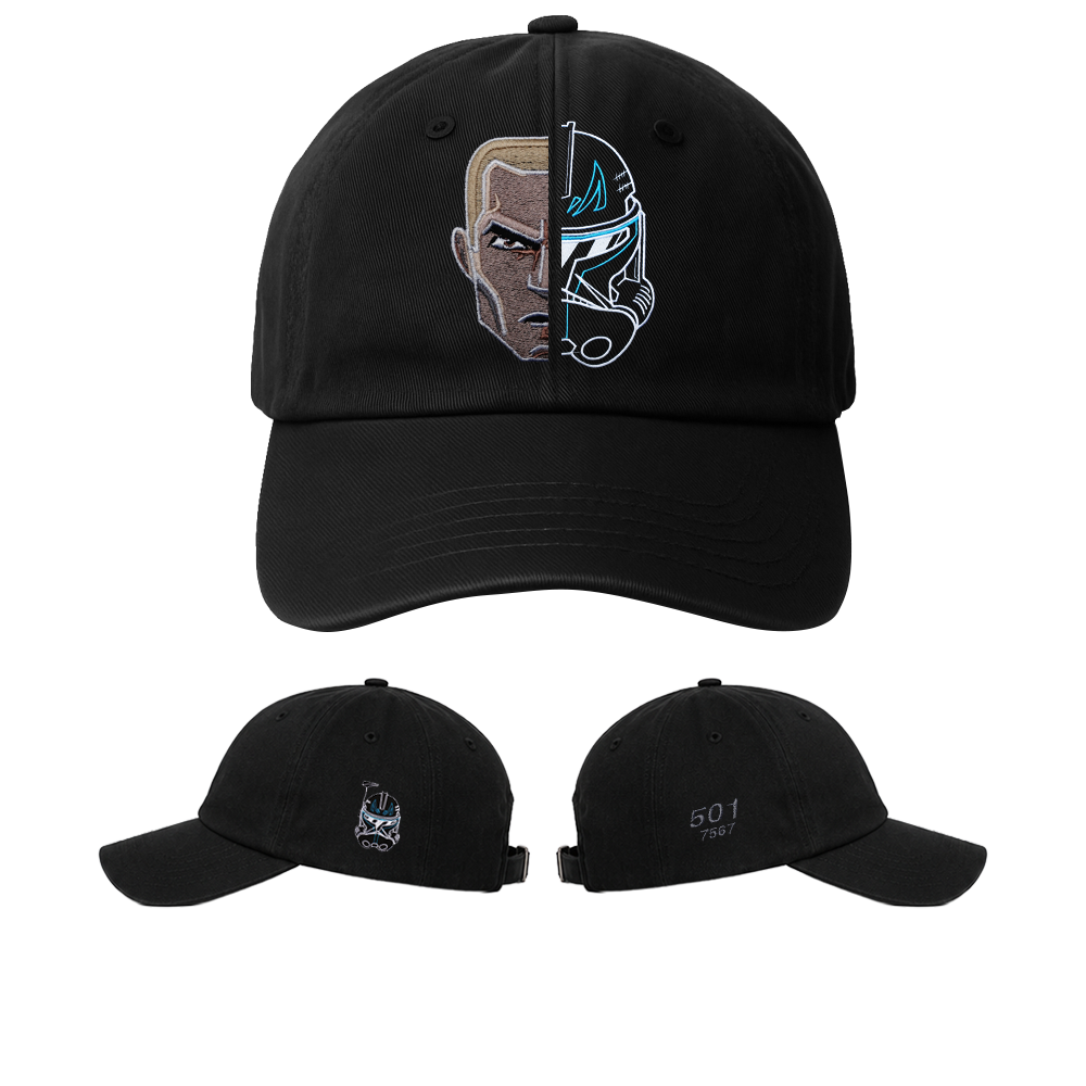 KING DUALITY EMBROIDERED HAT [BLACK]