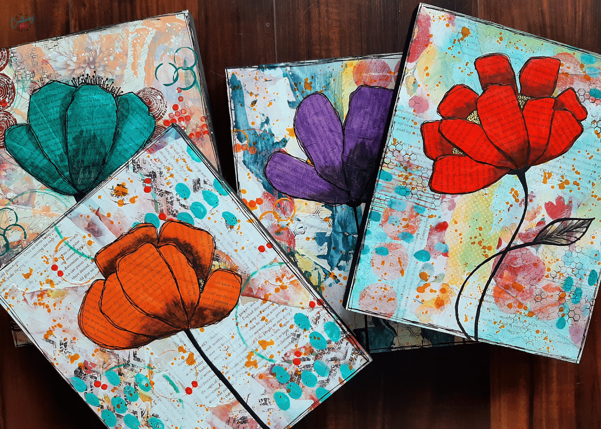 Petals-and-Paper- Workshop-samples-by-Misty-of-Creatively-Misty