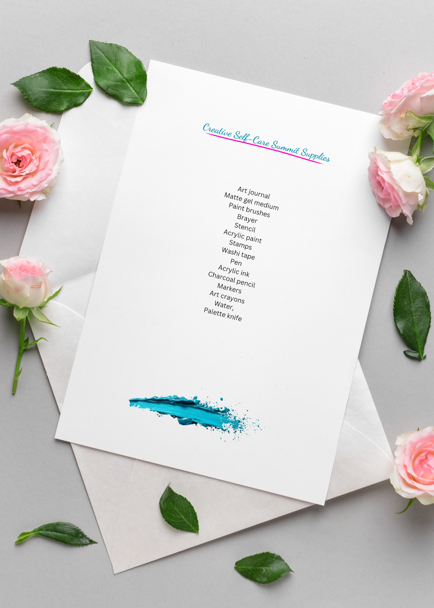 Creative Self-Care Summit Supply PDF