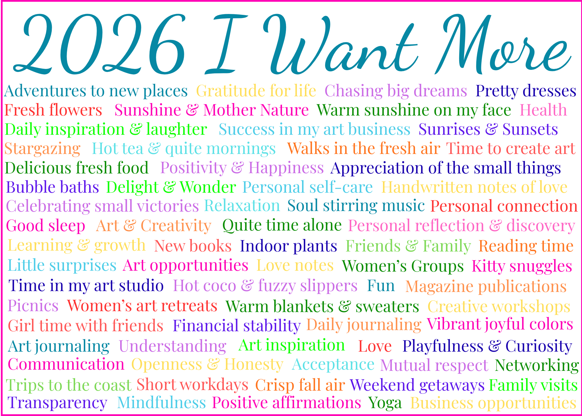 2026-I-Want-More-Personalized-List