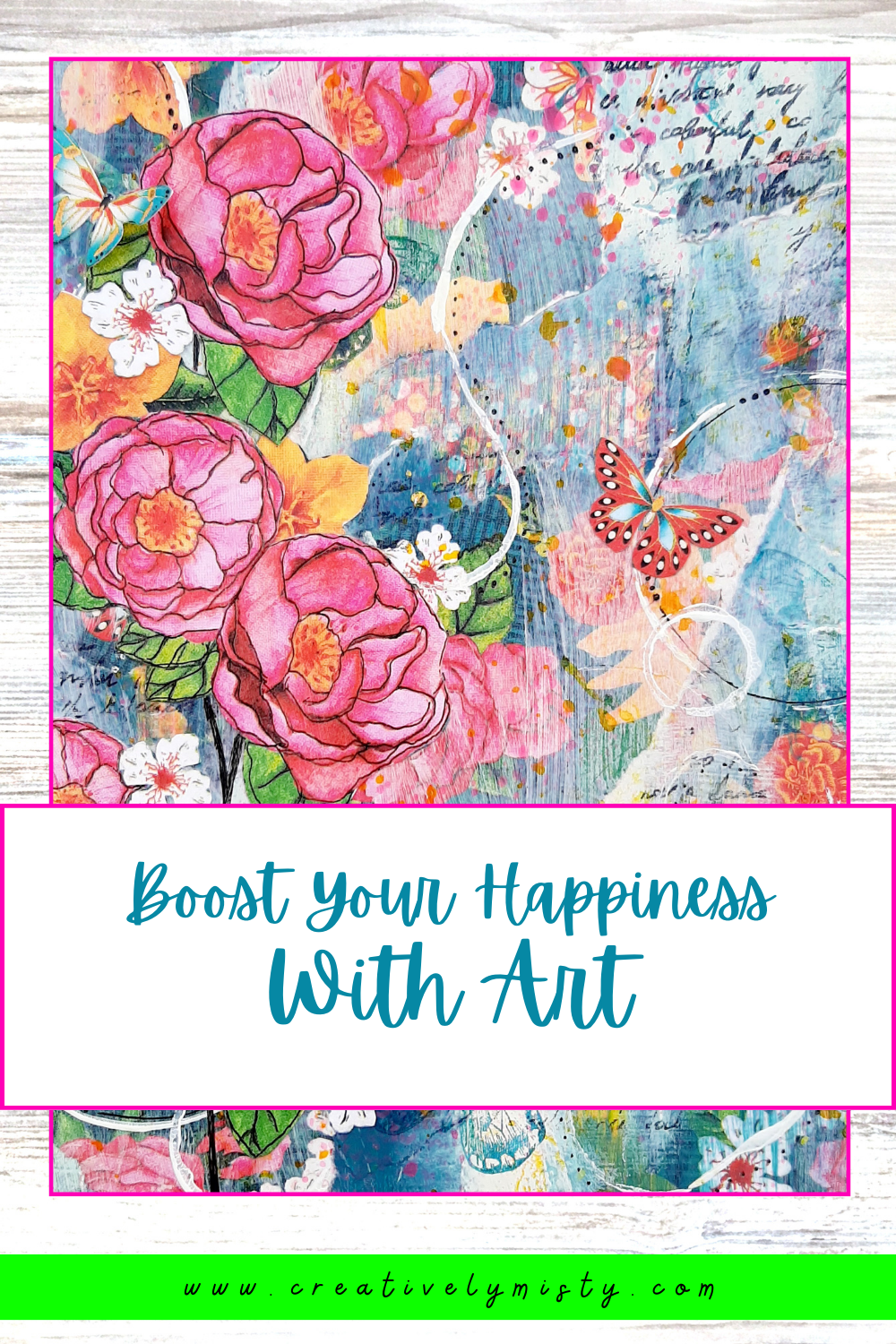 Boost Your Happiness with Art — Misty Gage | Mixed Media Instructor ...